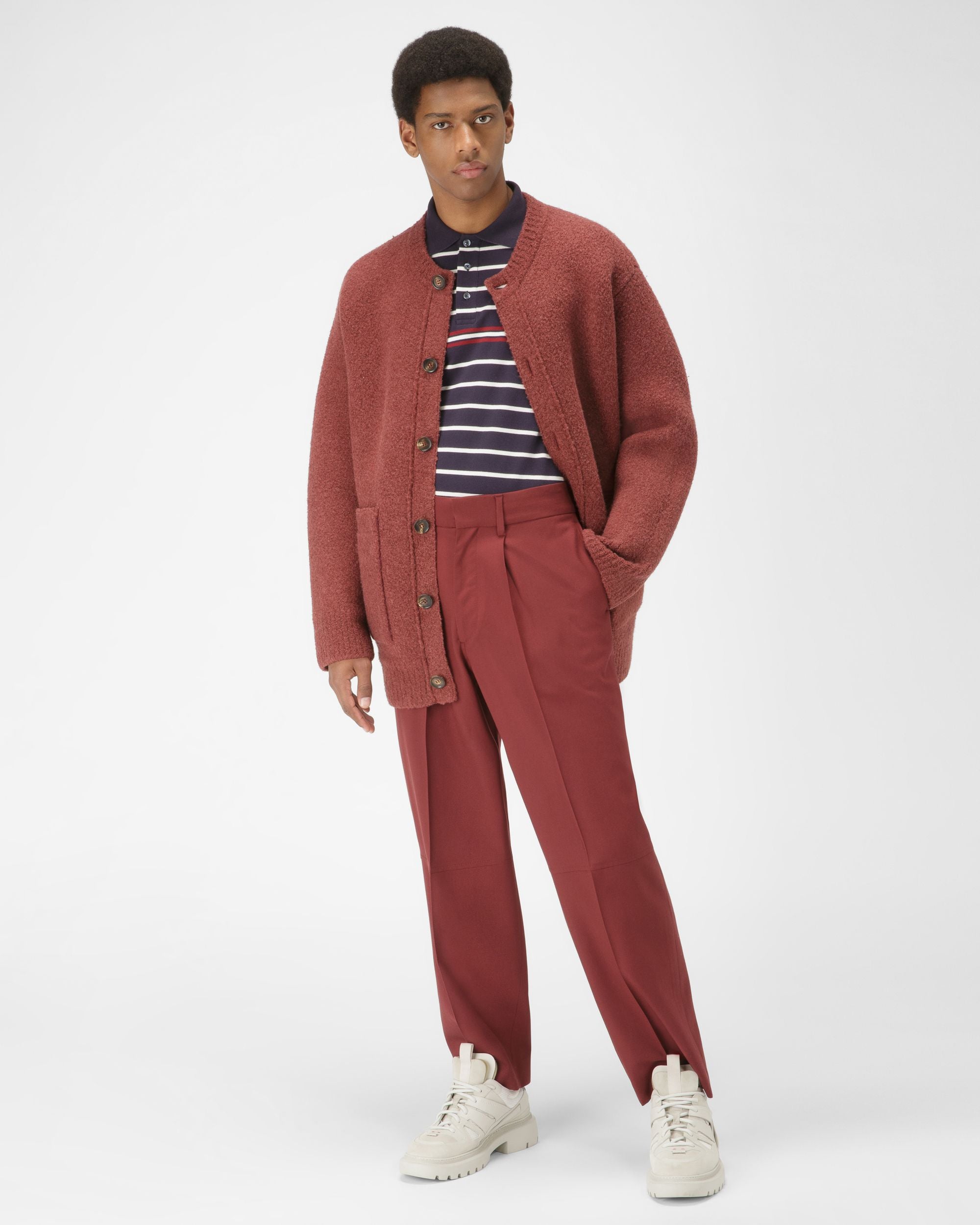 Oberteil Aus Marineblauer Baumwolle - Herren - Bally - 04