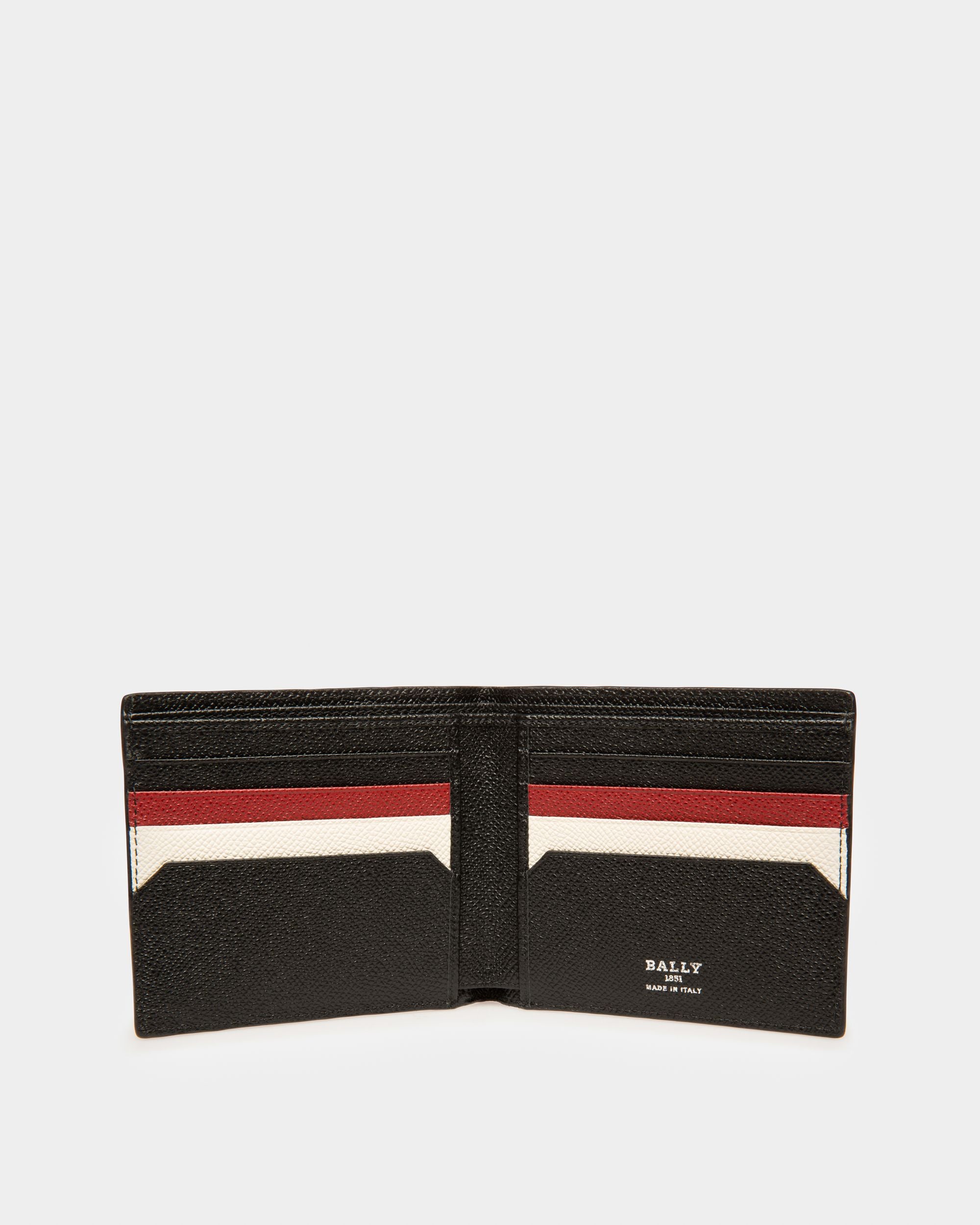 Bollen Portemonnaie Aus Schwarzem Leder - Herren - Bally - 03