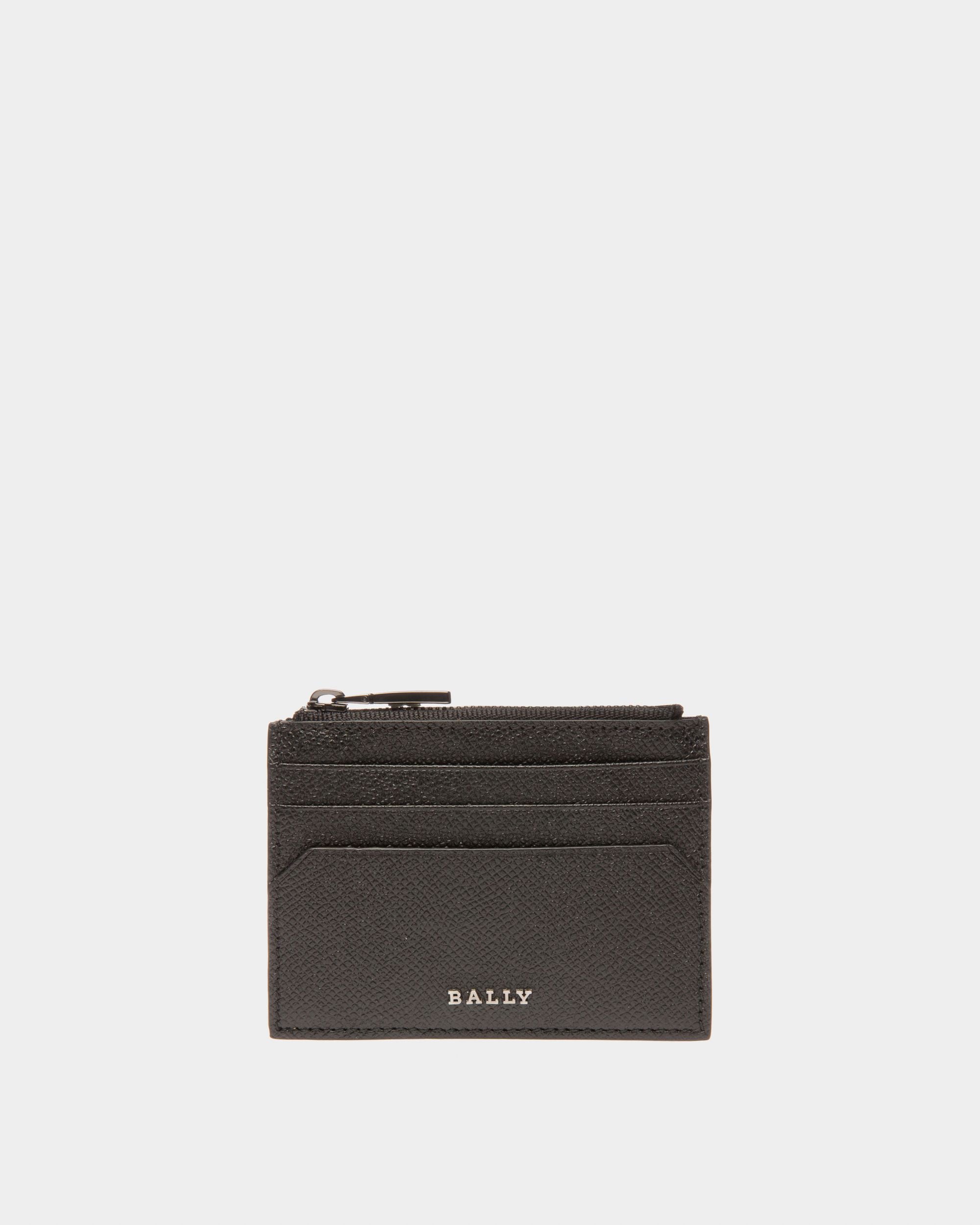 Byrion Kartenetui Aus Schwarzem Leder - Herren - Bally - 01