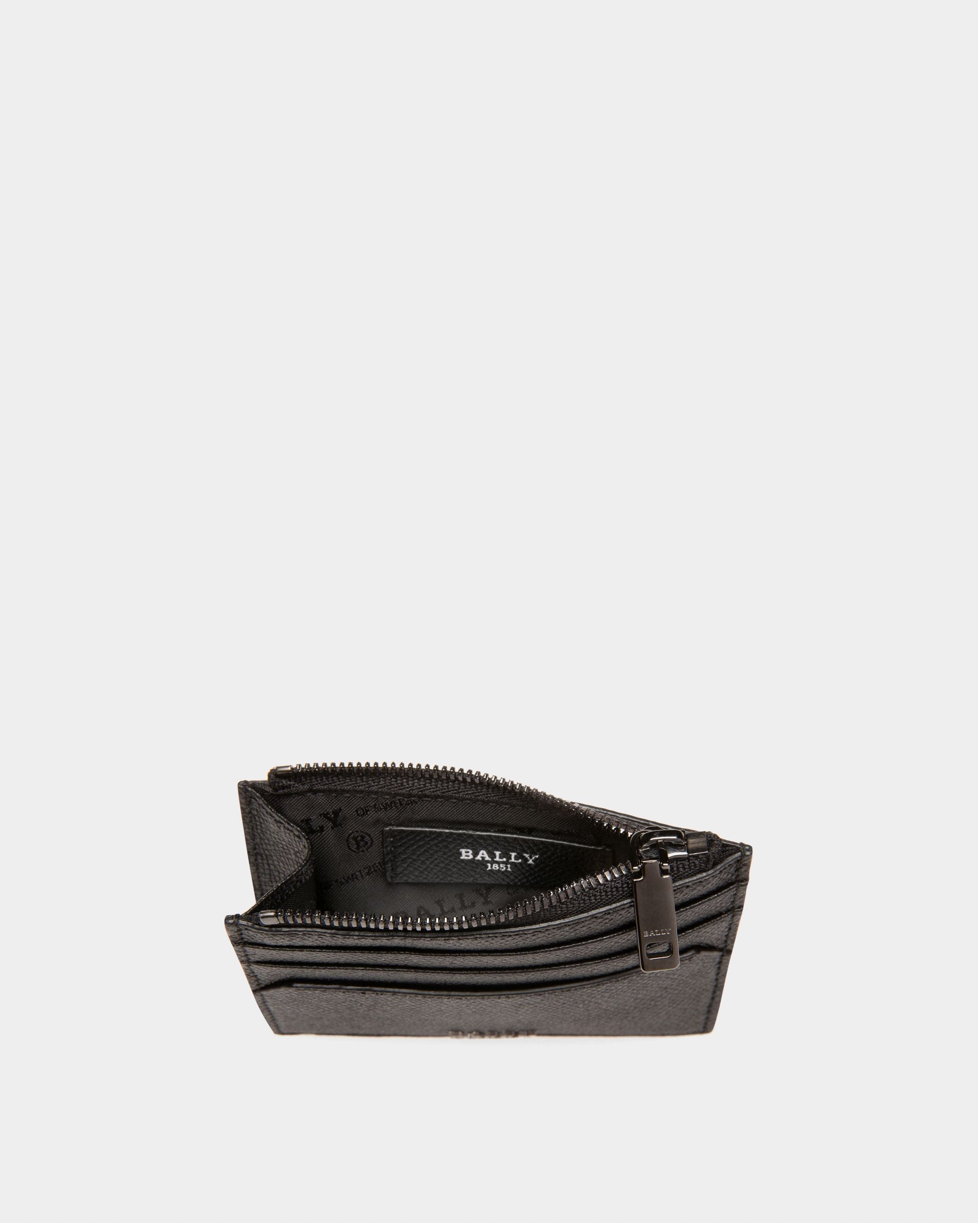 Byrion Kartenetui Aus Schwarzem Leder - Herren - Bally - 03
