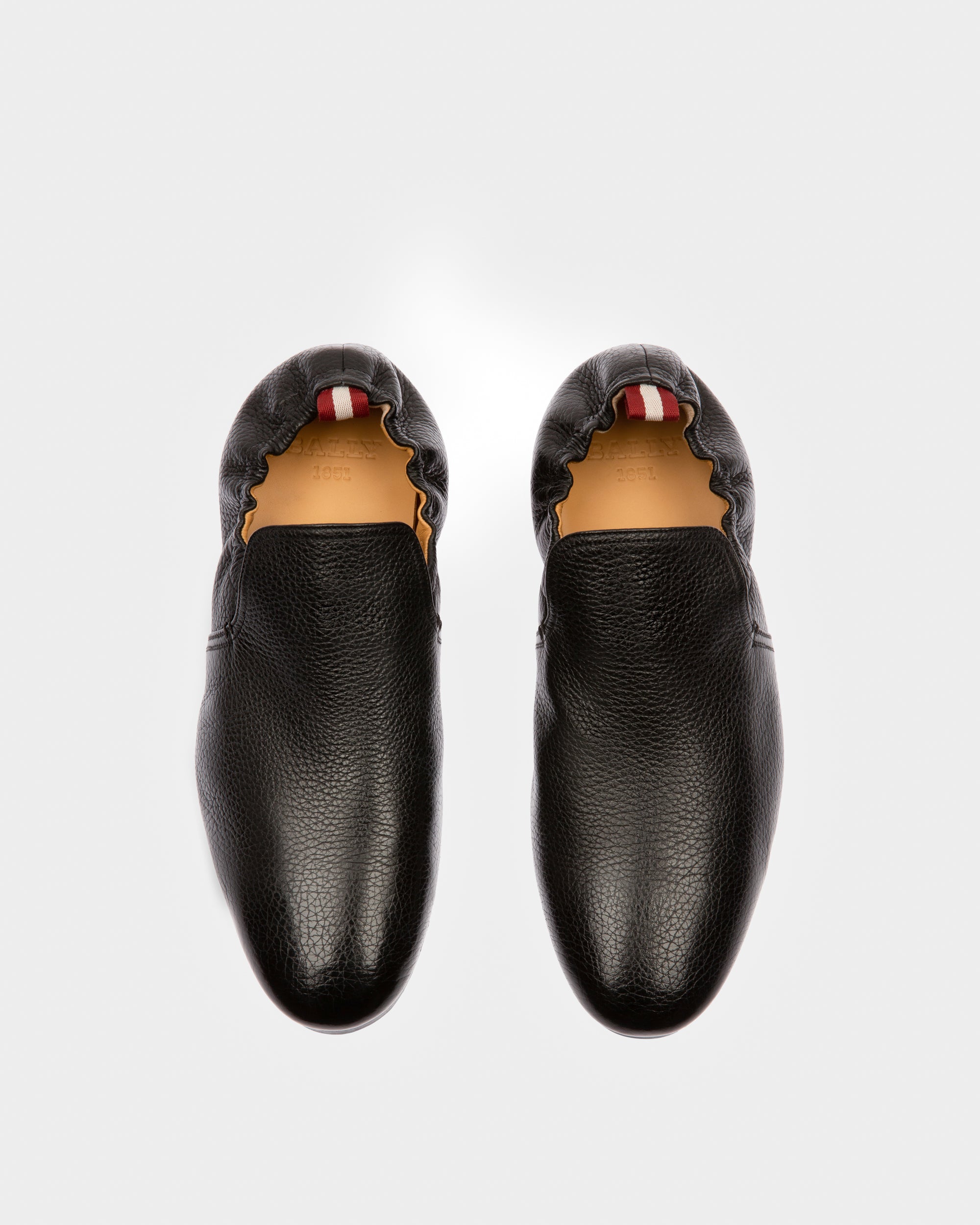 Planker Loafer Aus Schwarzem Leder - Herren - Bally - 02