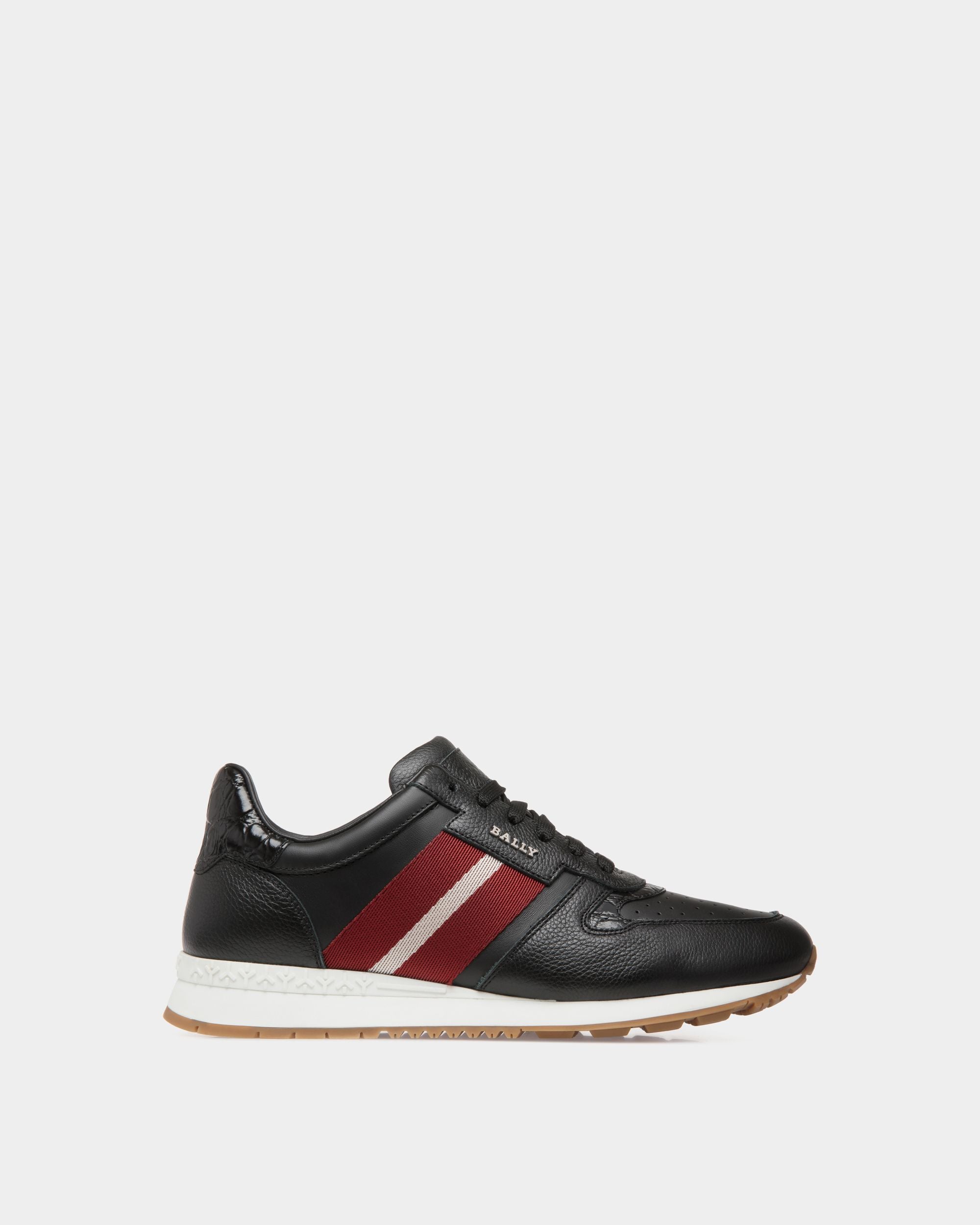 Arnold Sneaker Aus Schwarzem Leder - Herren - Bally - 01