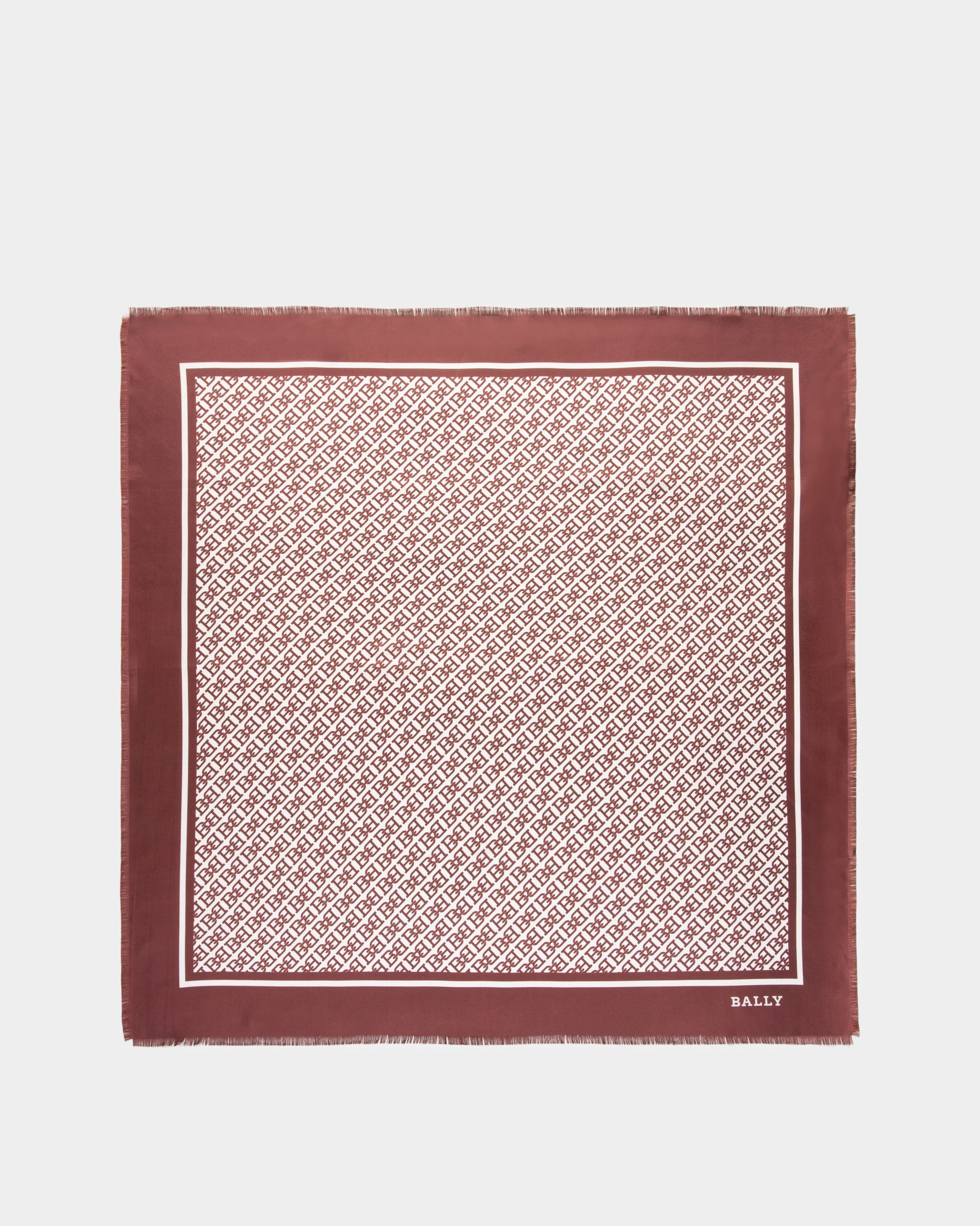 Accessoire Aus Traditionsroter Seide - Damen - Bally - 01