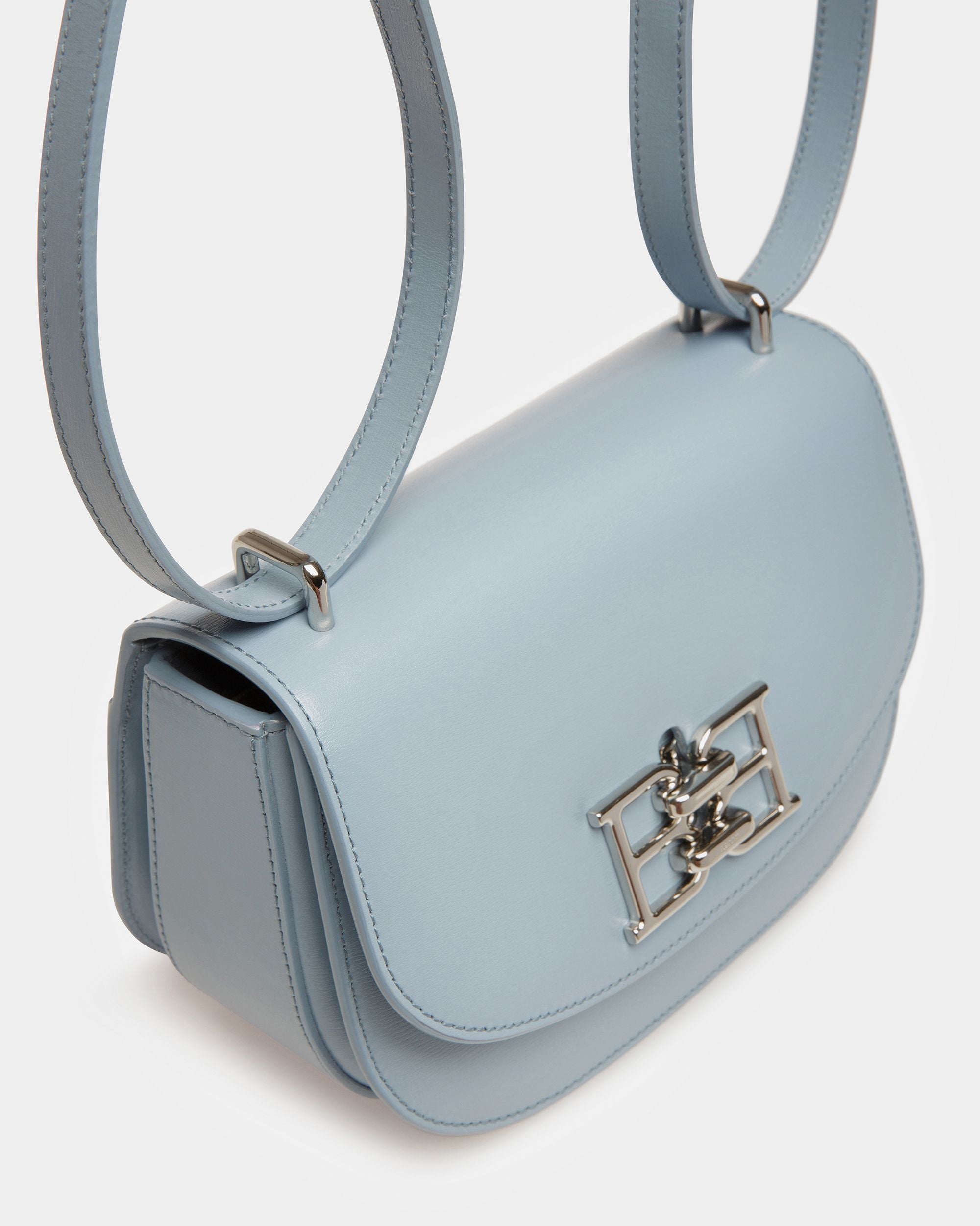 Baily Leder-Minibag In Hellblau - Damen - Bally - 05