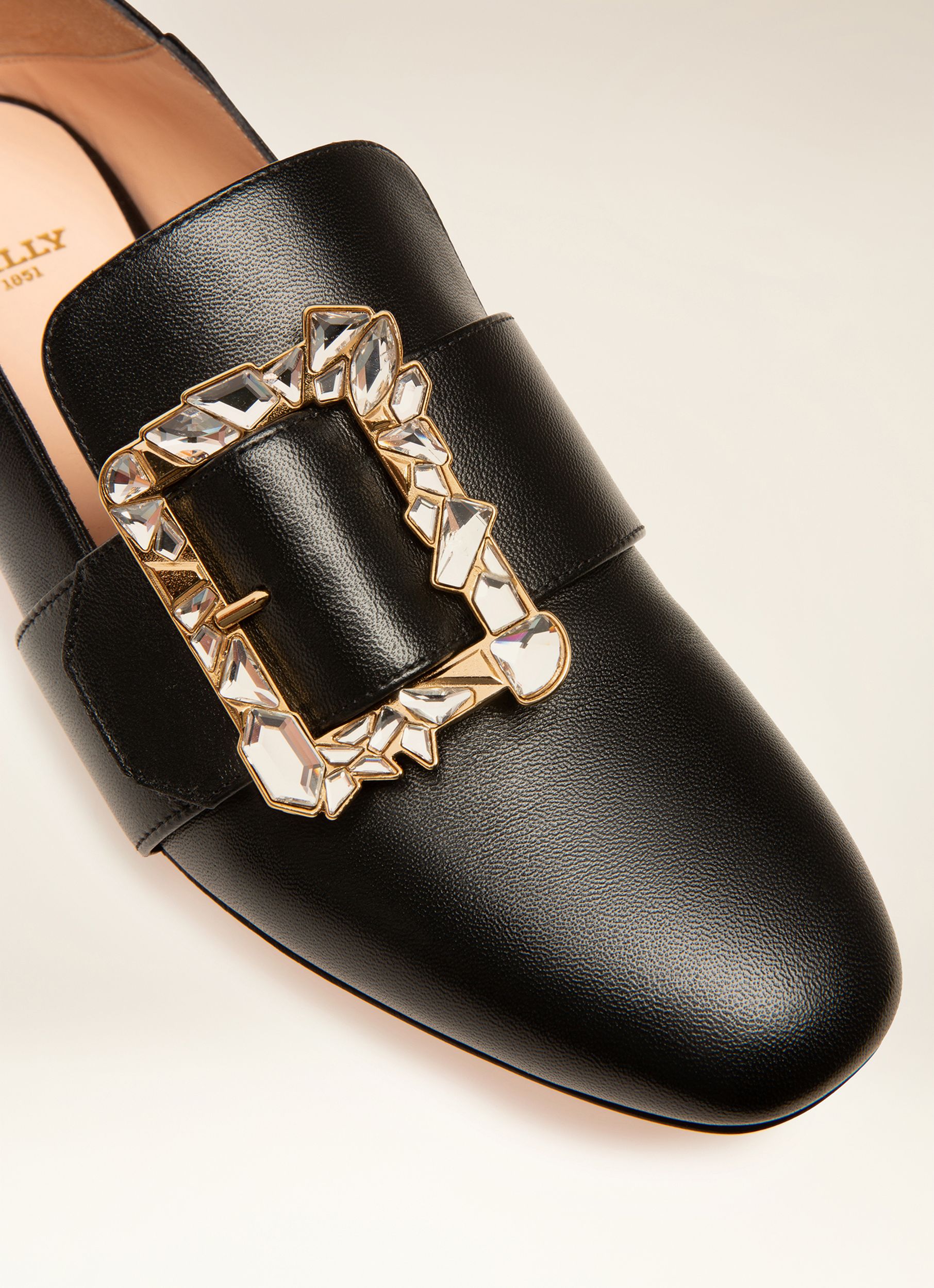 Janelle Loafer Aus Schwarzem Leder - Damen - Bally - 02