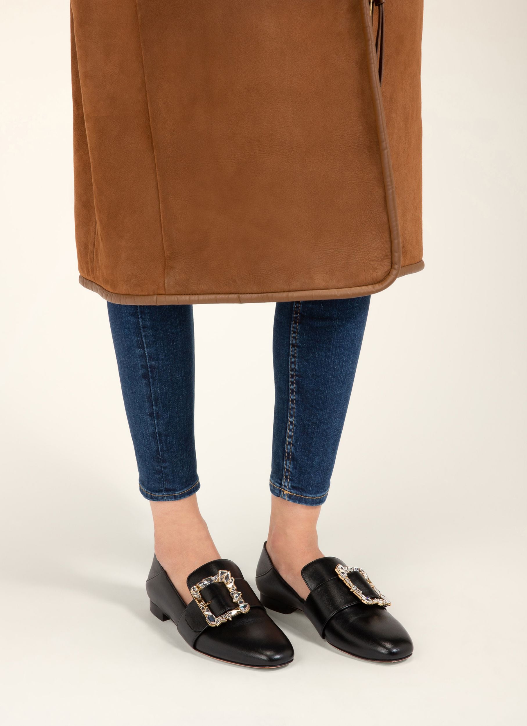 Janelle Loafer Aus Schwarzem Leder - Damen - Bally - 06
