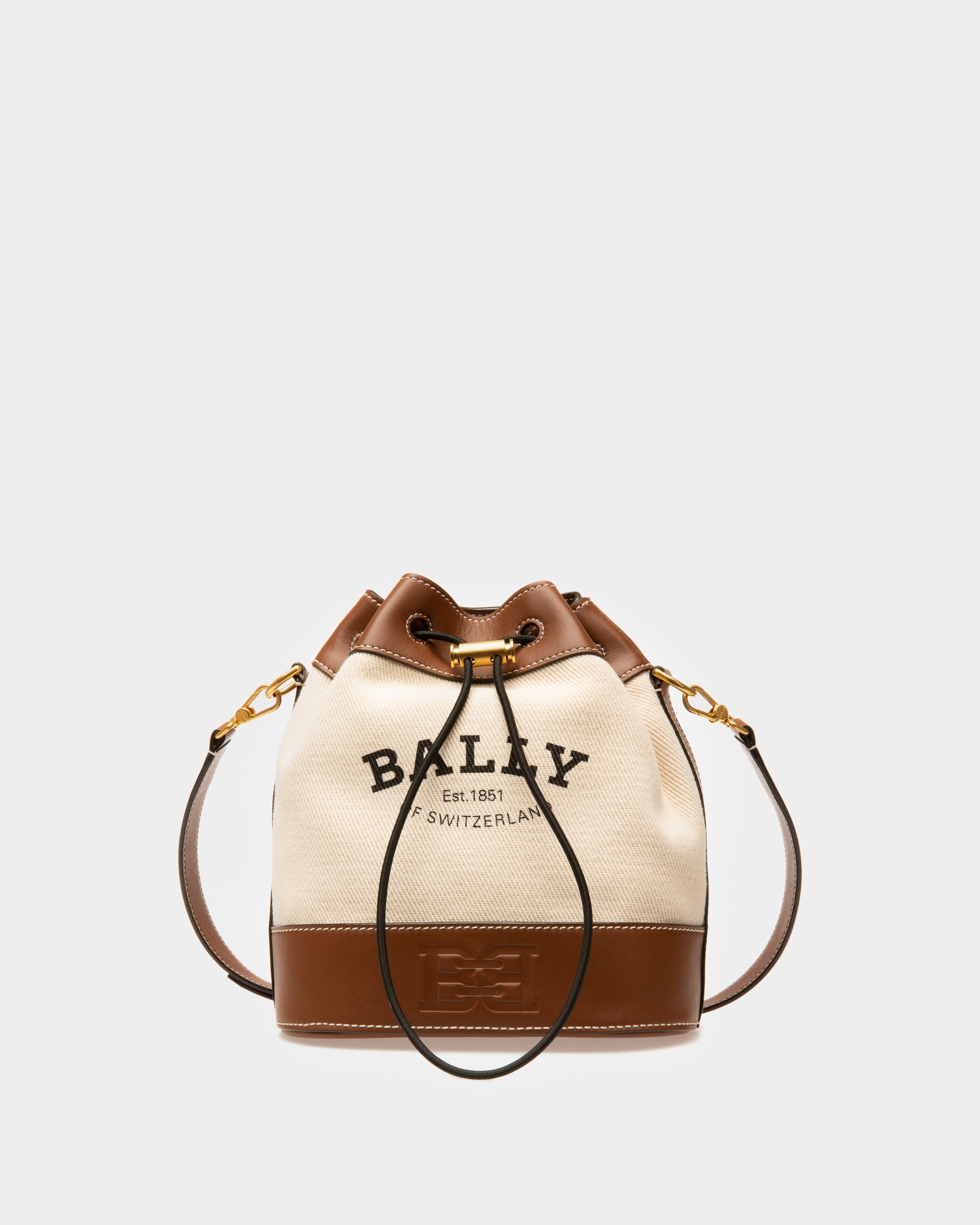Cleoh Beuteltasche Aus Naturfarbenem Stoff - Damen - Bally - 01