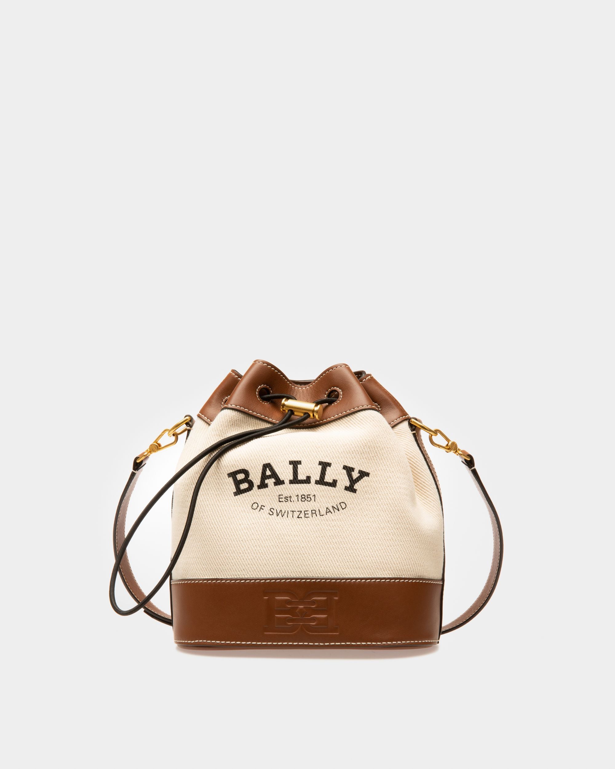 Cleoh Beuteltasche Aus Naturfarbenem Stoff - Damen - Bally - 05