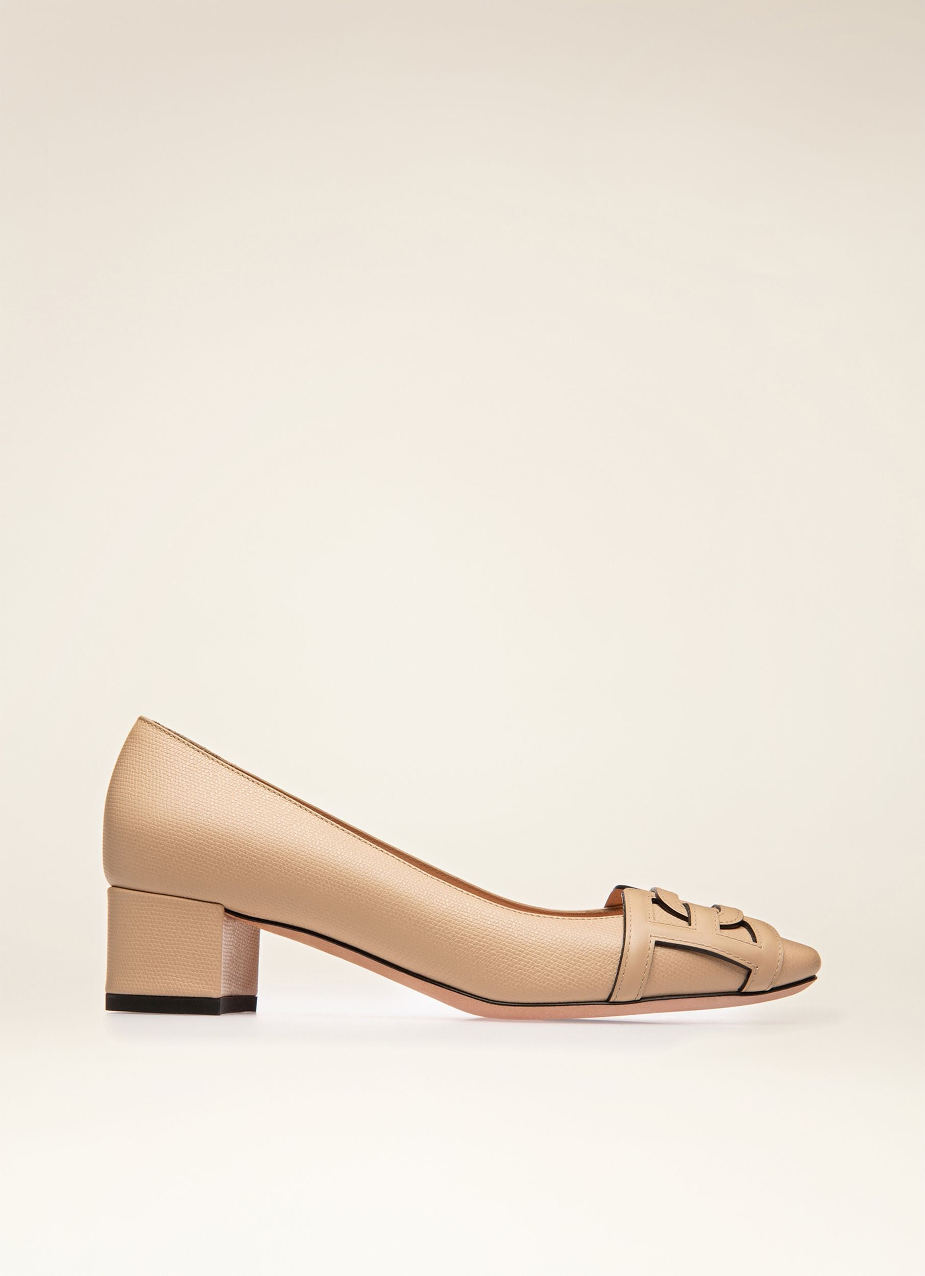 Pinkie Pumps Aus Rosafarbenem Leder - Damen - Bally - 01