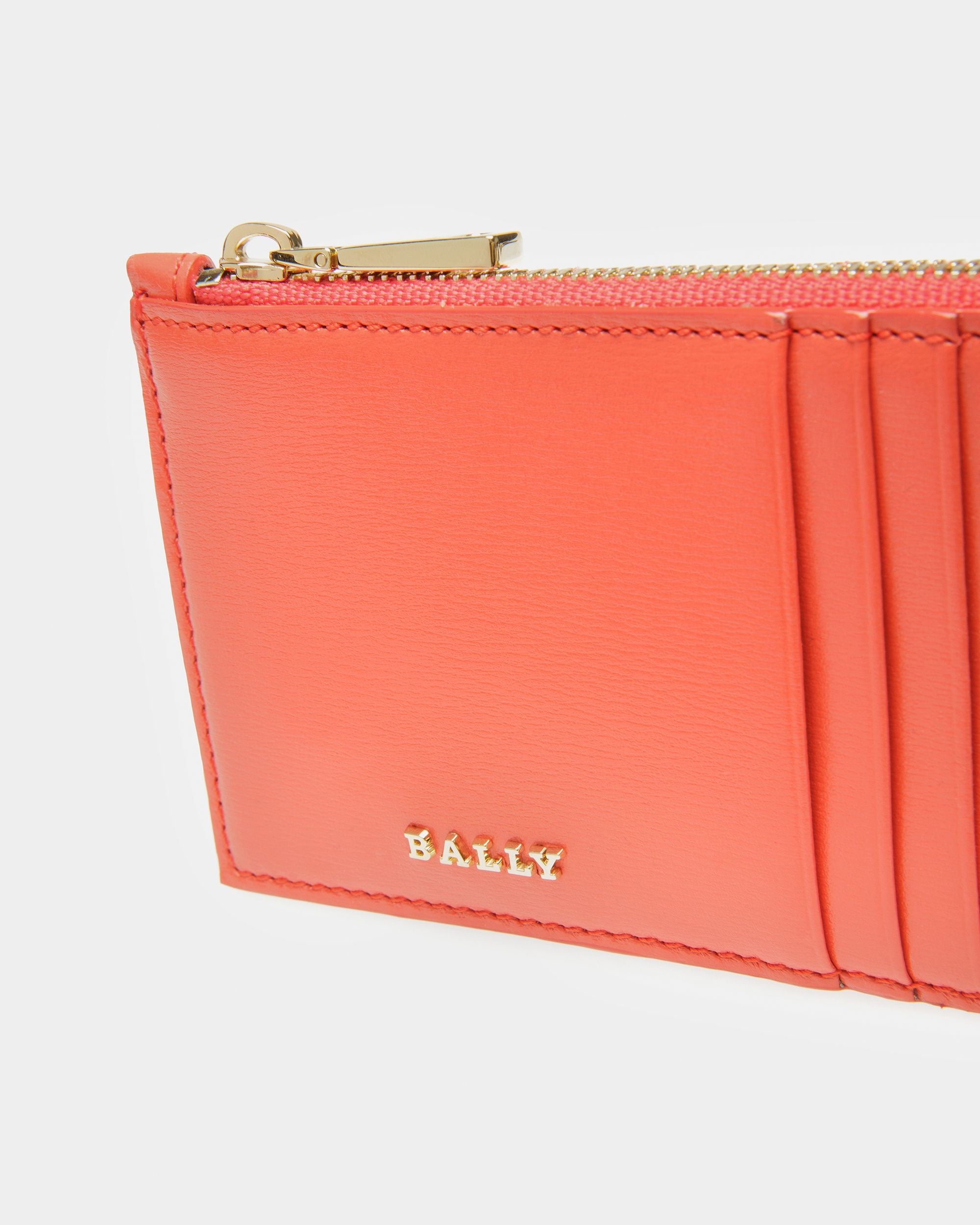 Landy Geldbörse Aus Leder In Orange - Damen - Bally - 04