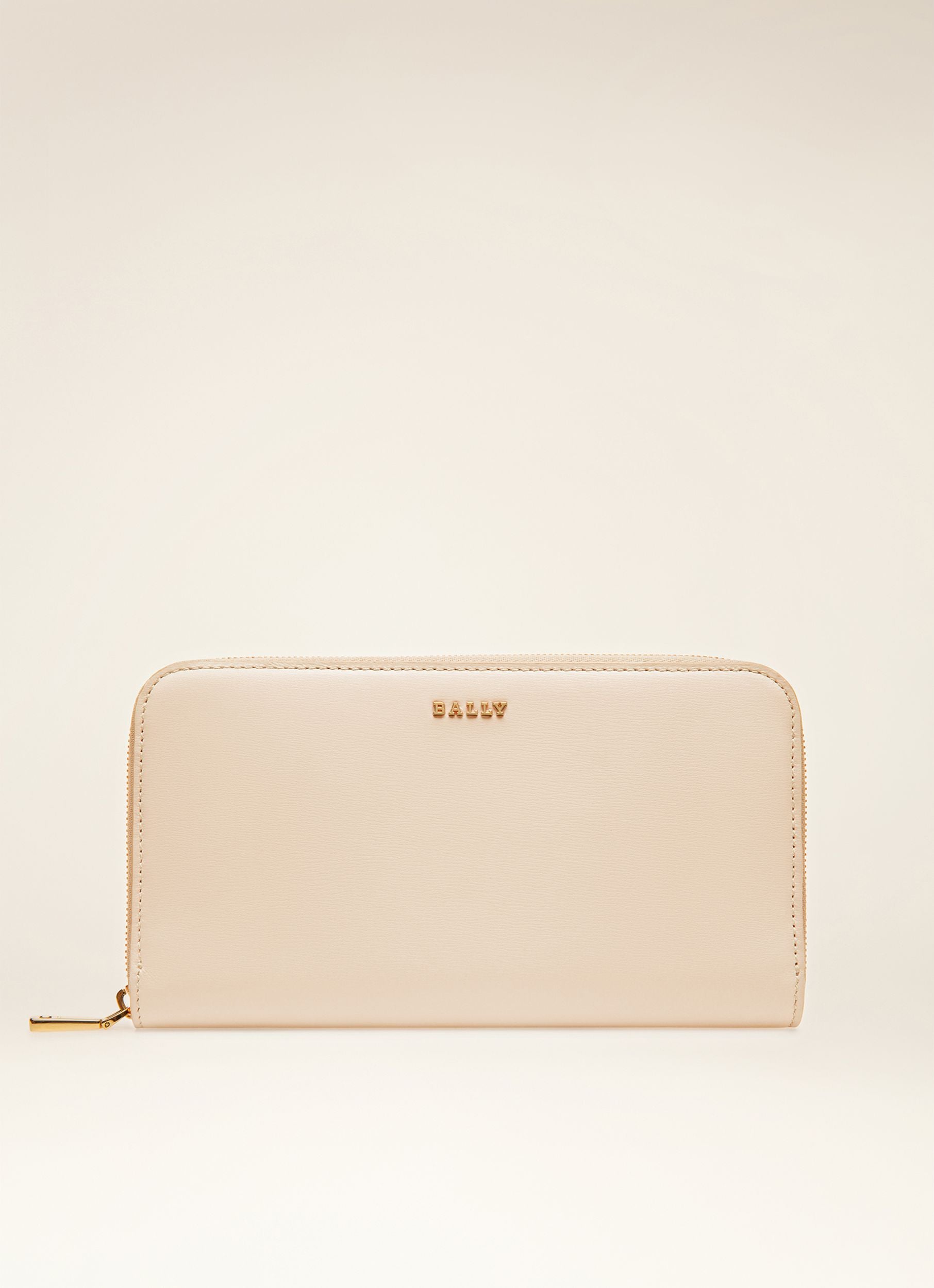 Lovenor Portemonnaie Aus Taupefarbenem Leder - Damen - Bally - 01