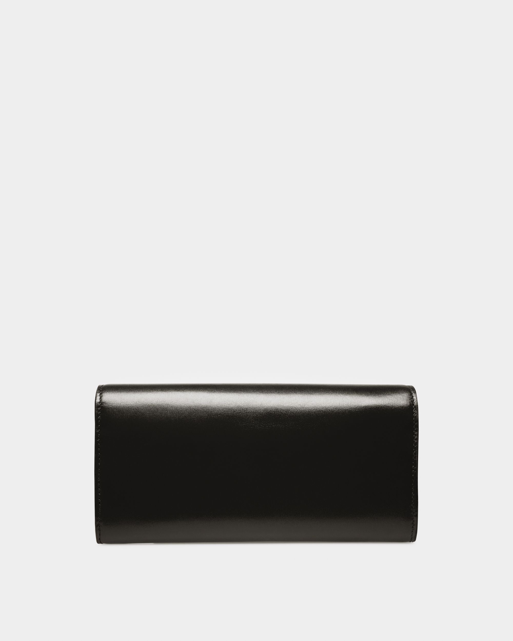 Linney Portemonnaie Aus Schwarzem Leder Im Kontinentalformat - Damen - Bally - 02