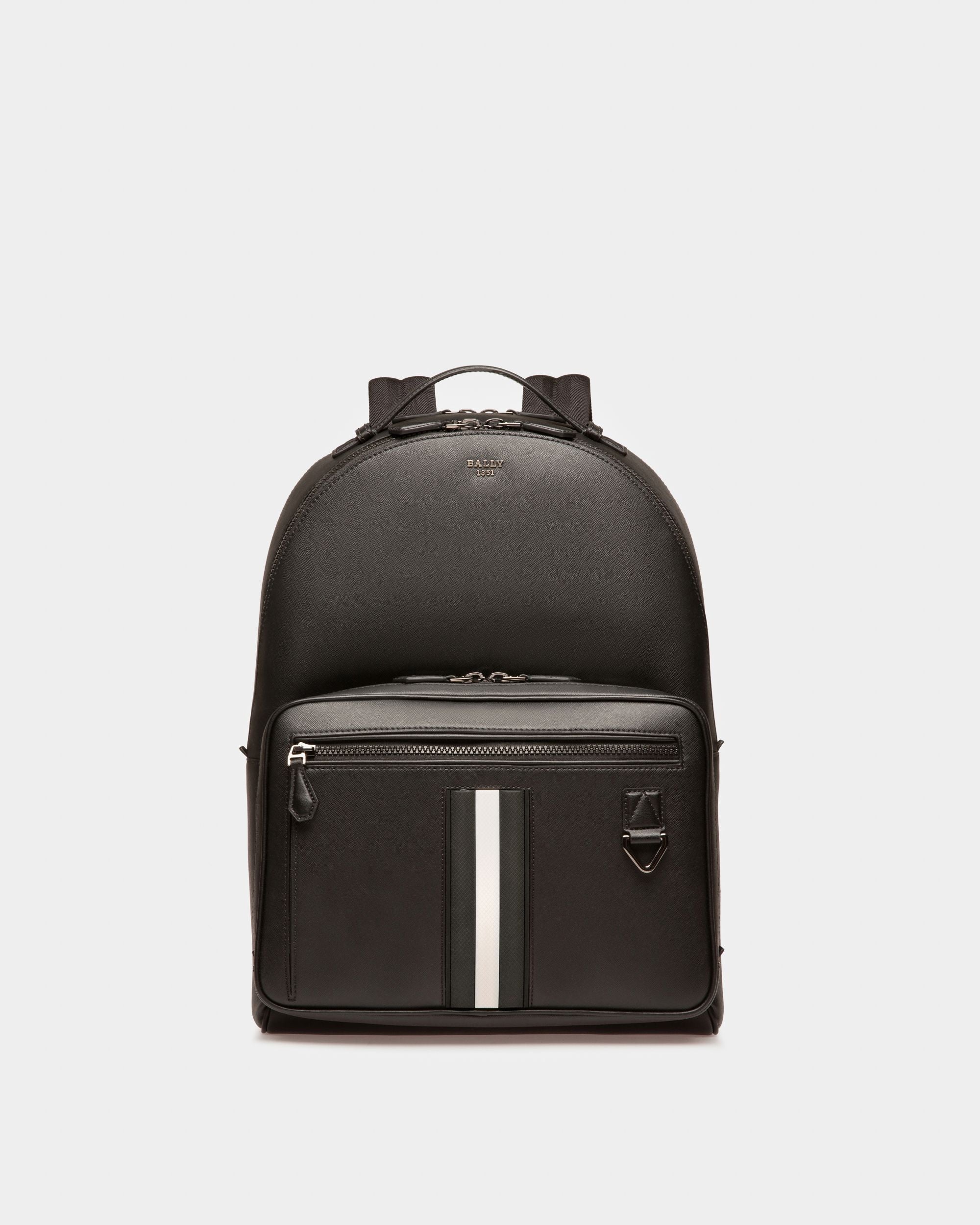 Mavrick Lederrucksack In Schwarz - Herren - Bally - 01