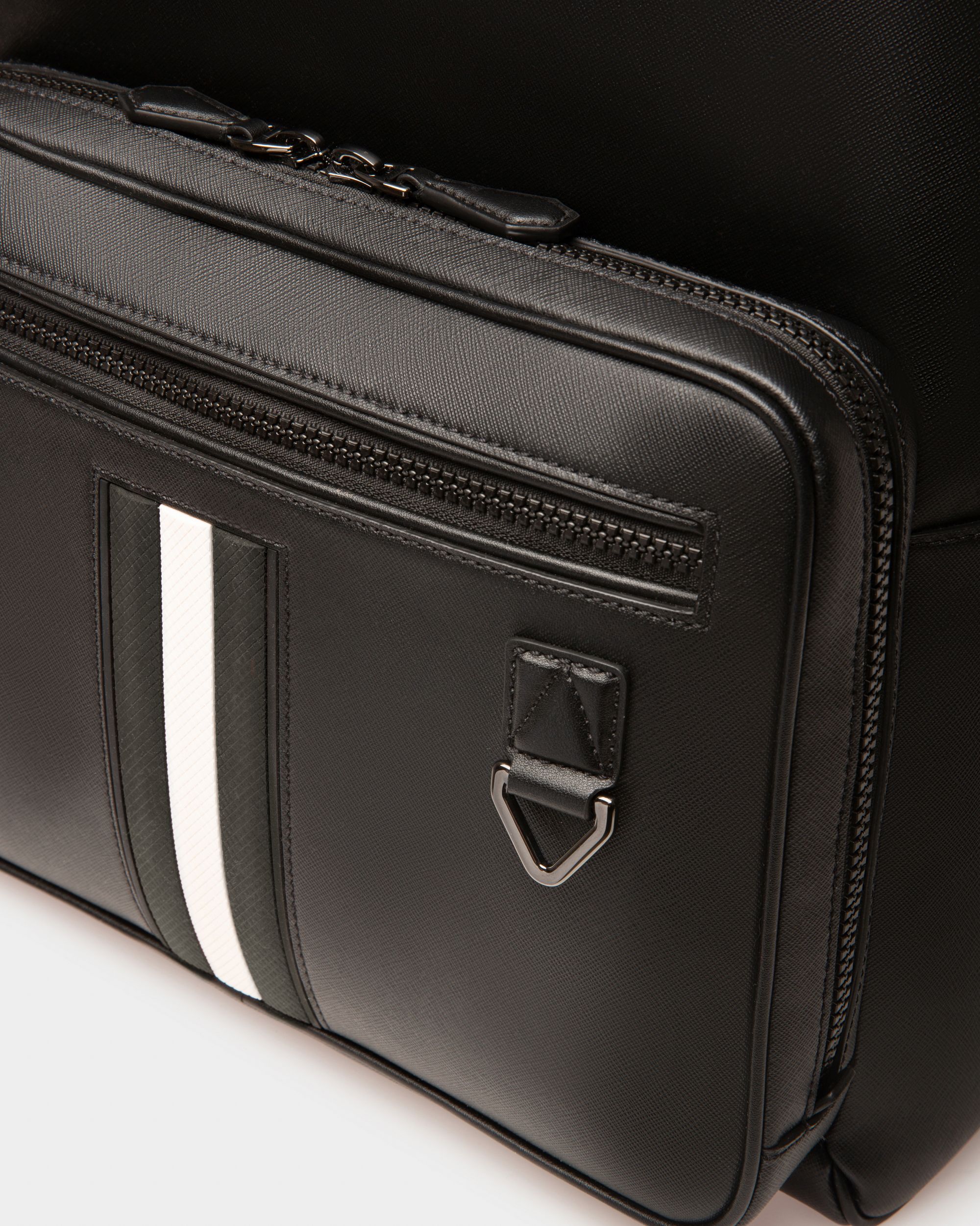 Mavrick Lederrucksack In Schwarz - Herren - Bally - 05