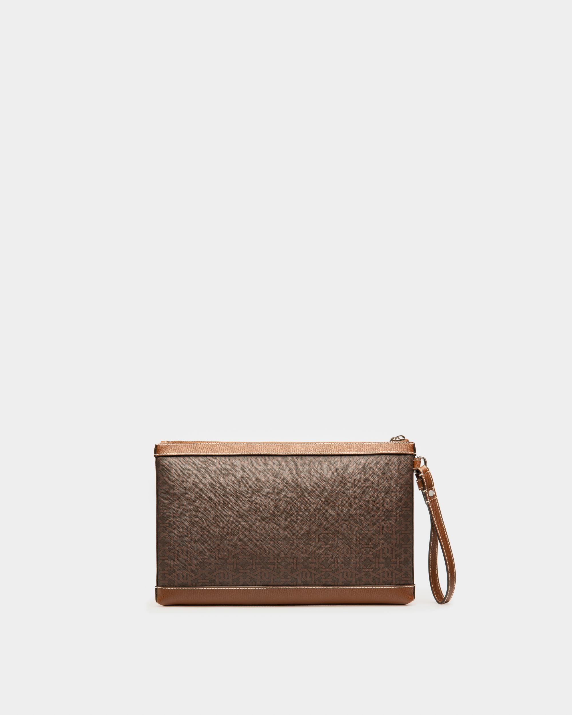 Hanley Clutch Aus Braunem Tpu - Herren - Bally - 02
