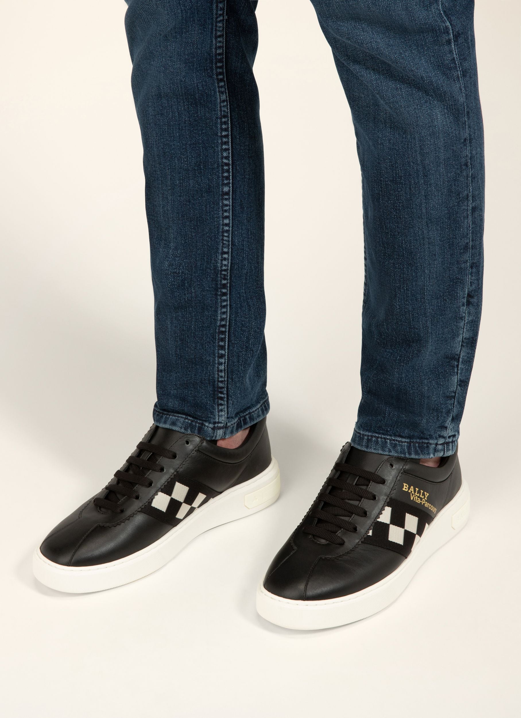 Vita Parcours Sneaker Aus Schwarzem Leder - Herren - Bally - 06