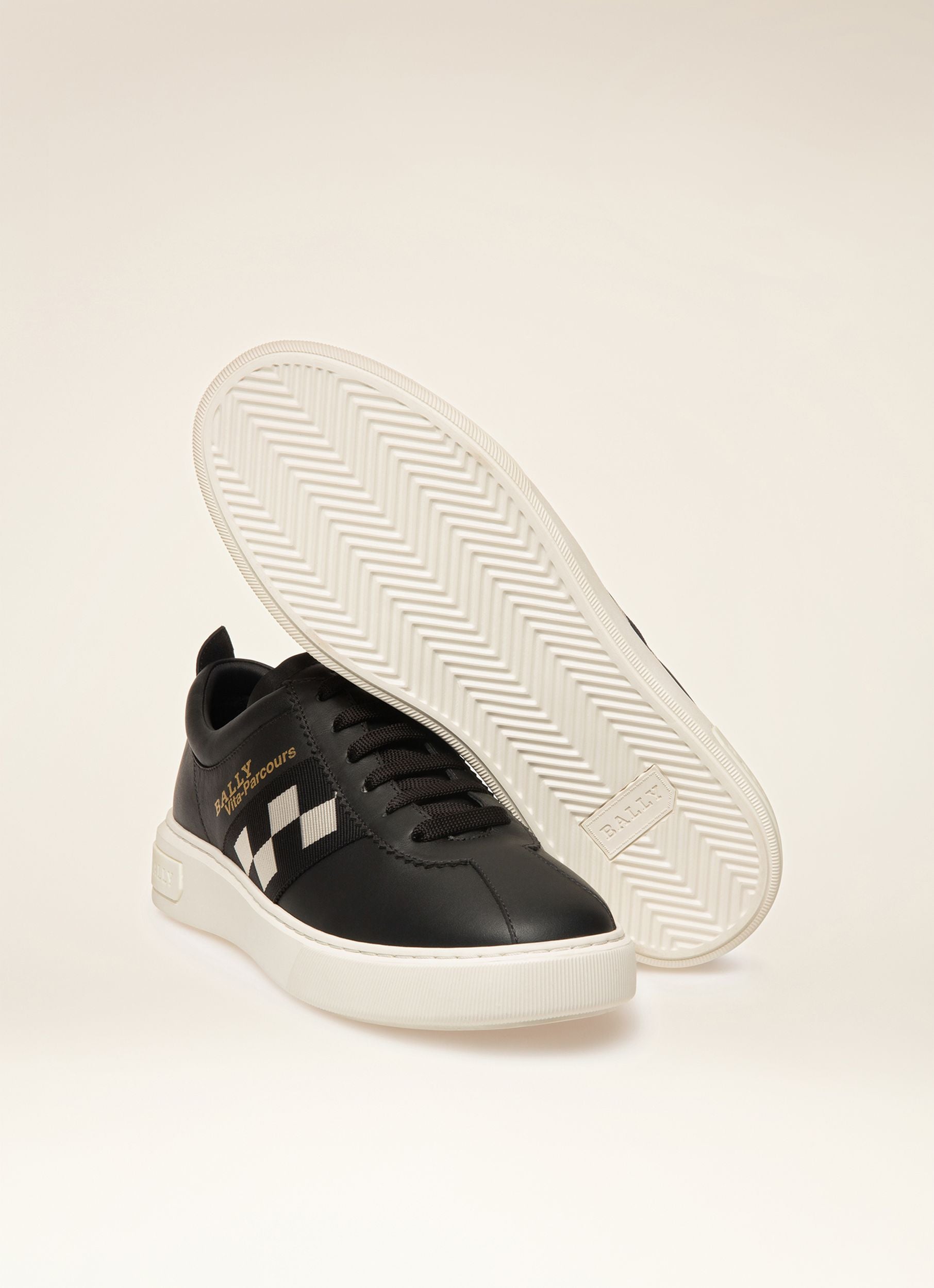 Vita Parcours Sneaker Aus Schwarzem Leder - Herren - Bally - 07