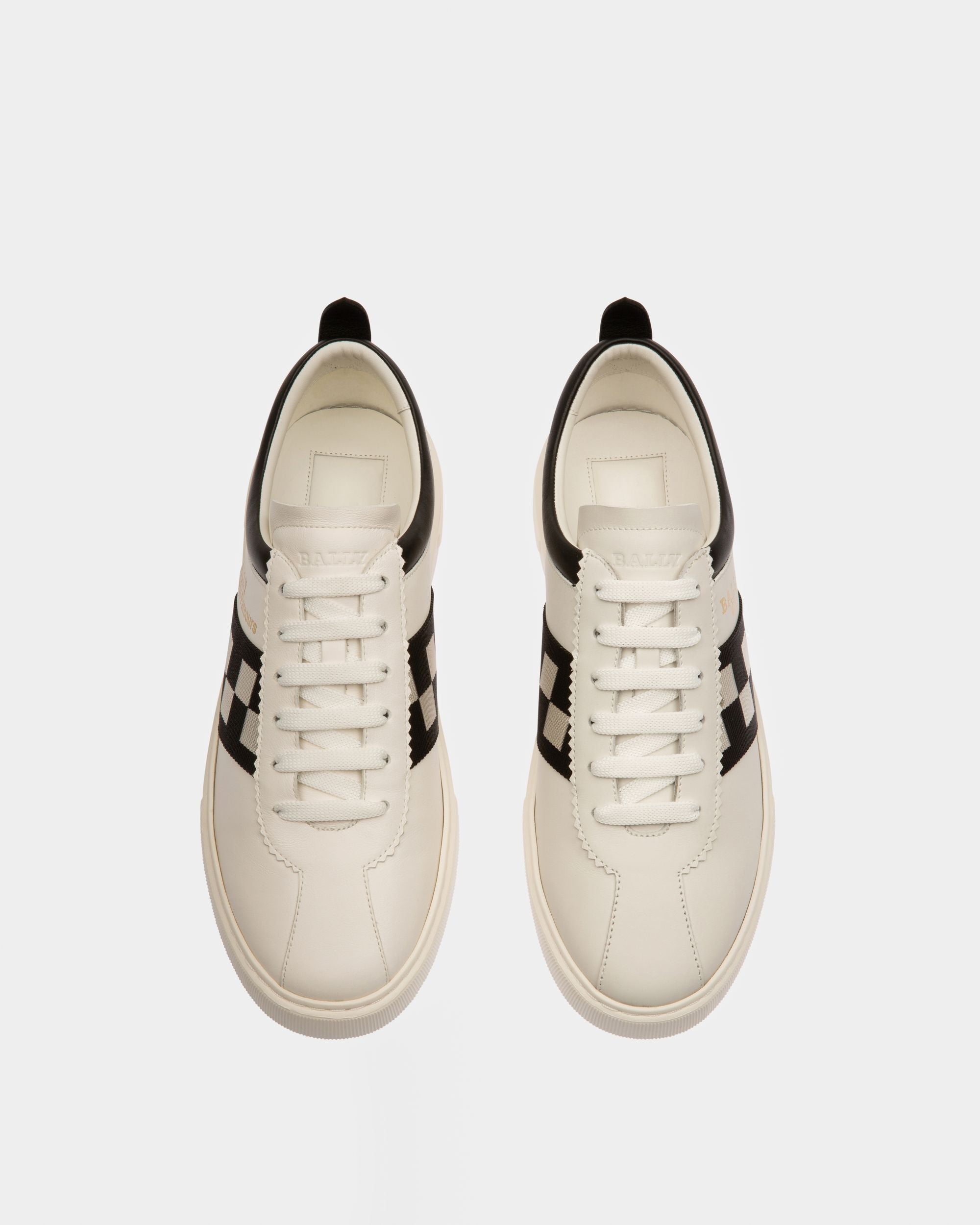 Bally Lift Sneaker In White Leather - Herren - Bally - 02