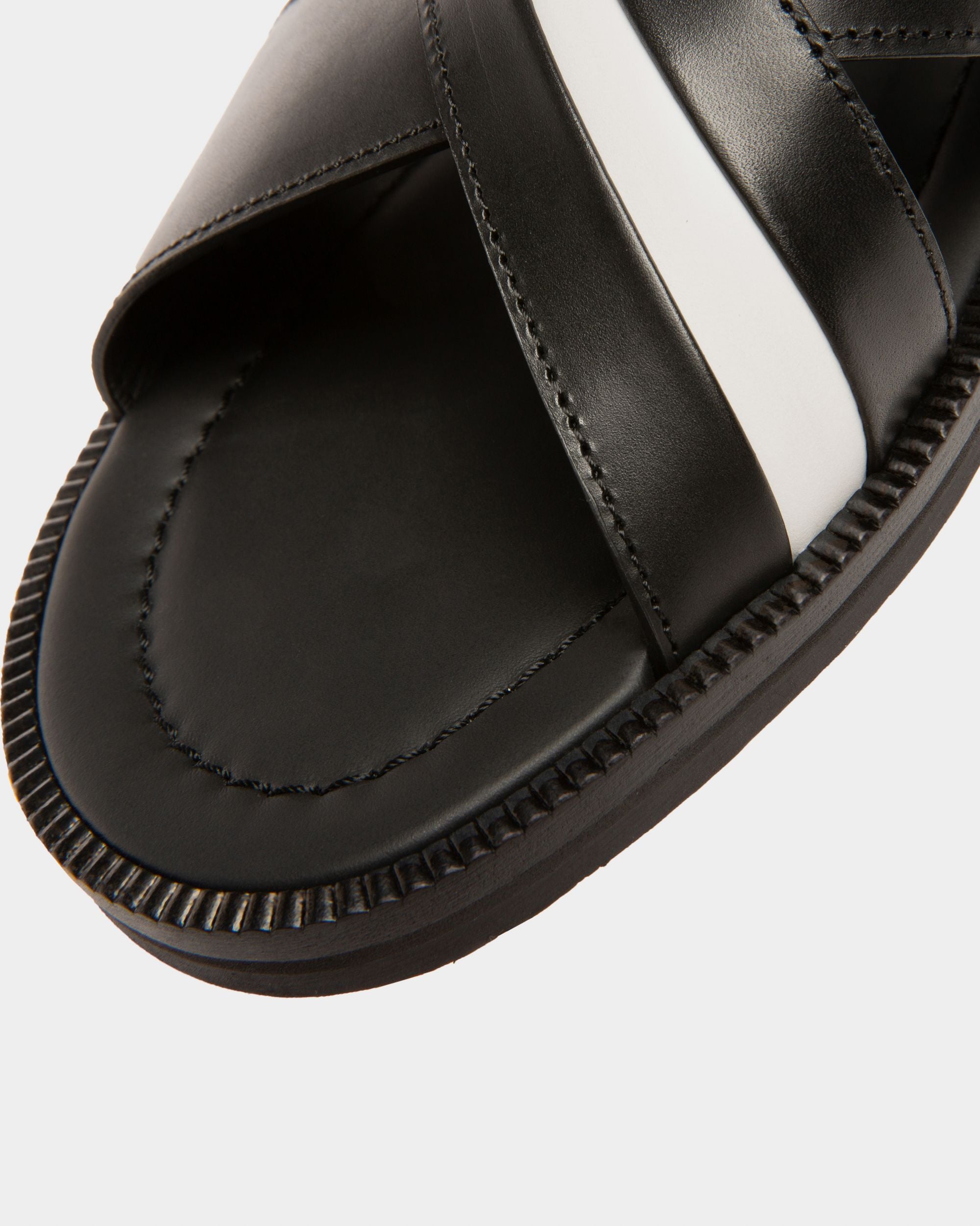 Jabil Sandalen Aus Schwarzem Leder - Herren - Bally - 05