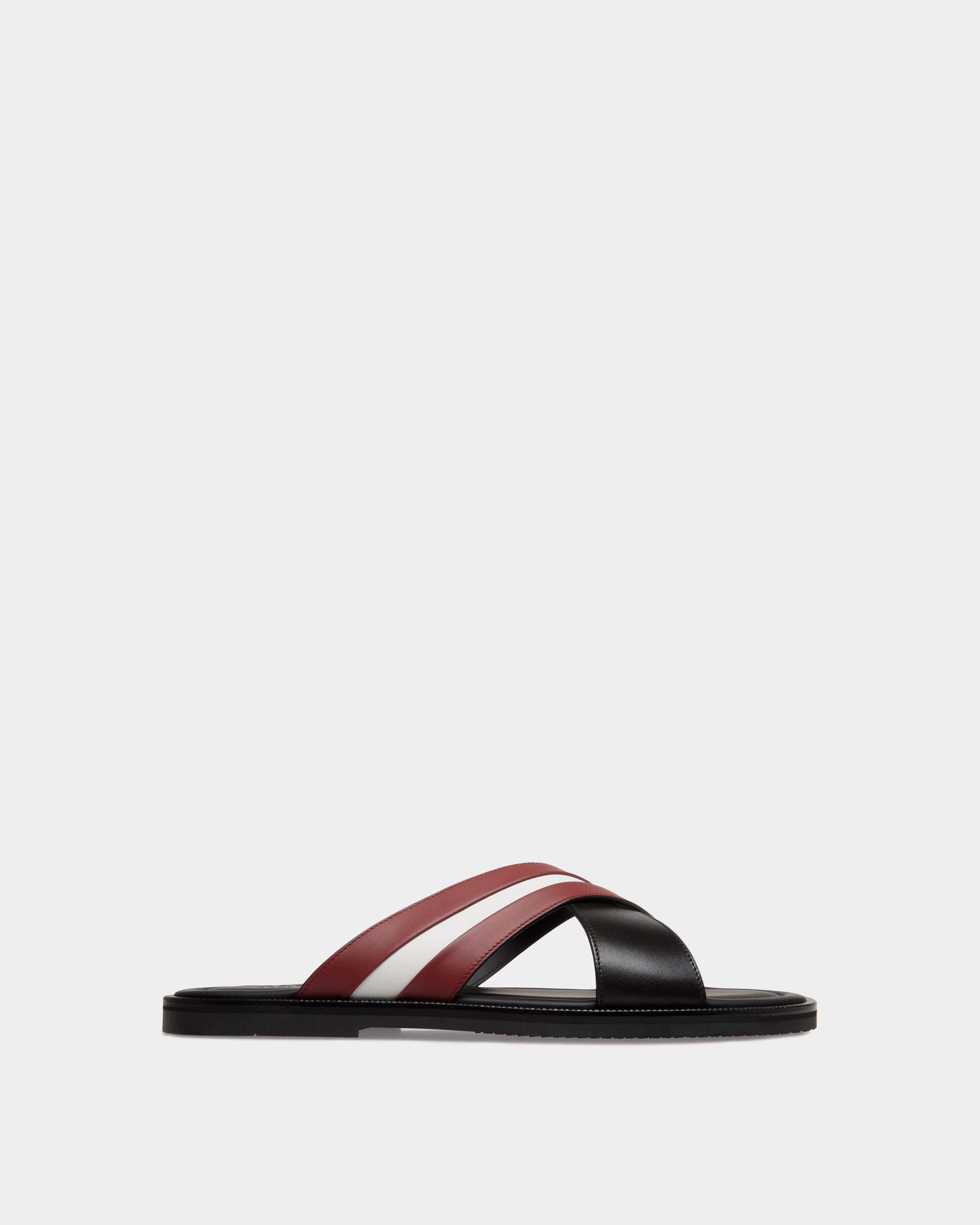 Jabil Sandalen Aus Schwarzem Leder - Herren - Bally - 01