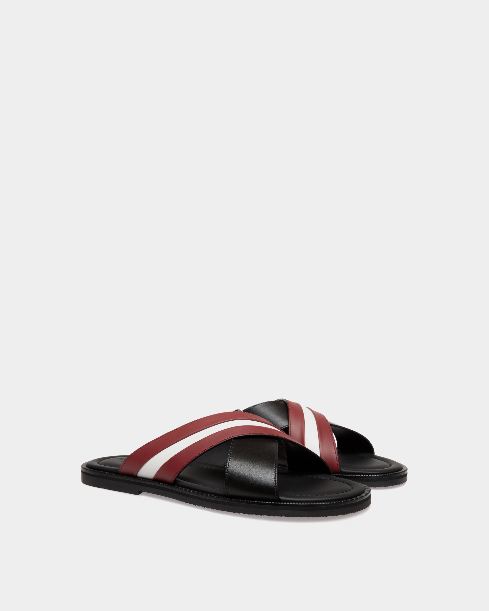 Jabil Sandalen Aus Schwarzem Leder - Herren - Bally - 02