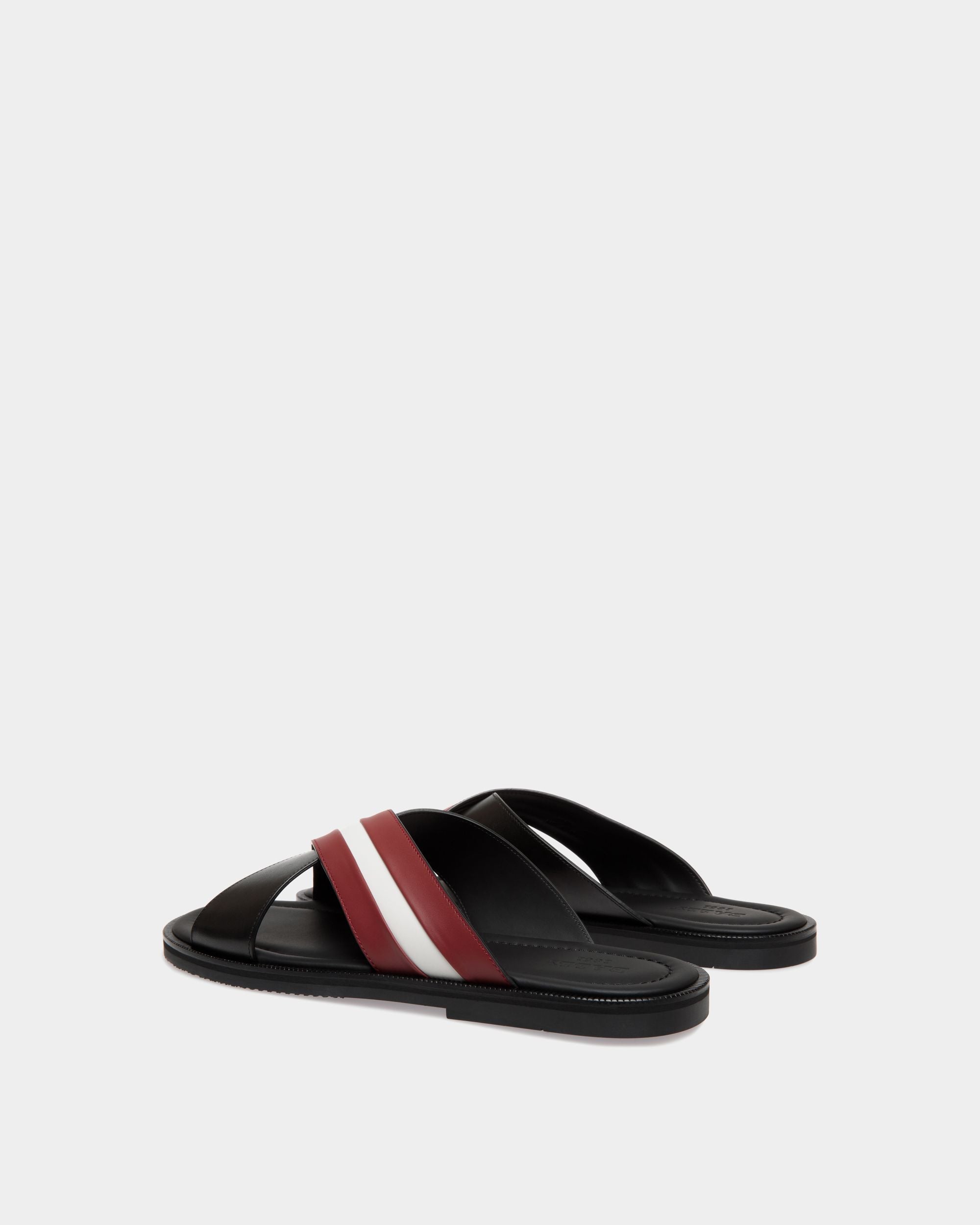 Jabil Sandalen Aus Schwarzem Leder - Herren - Bally - 03