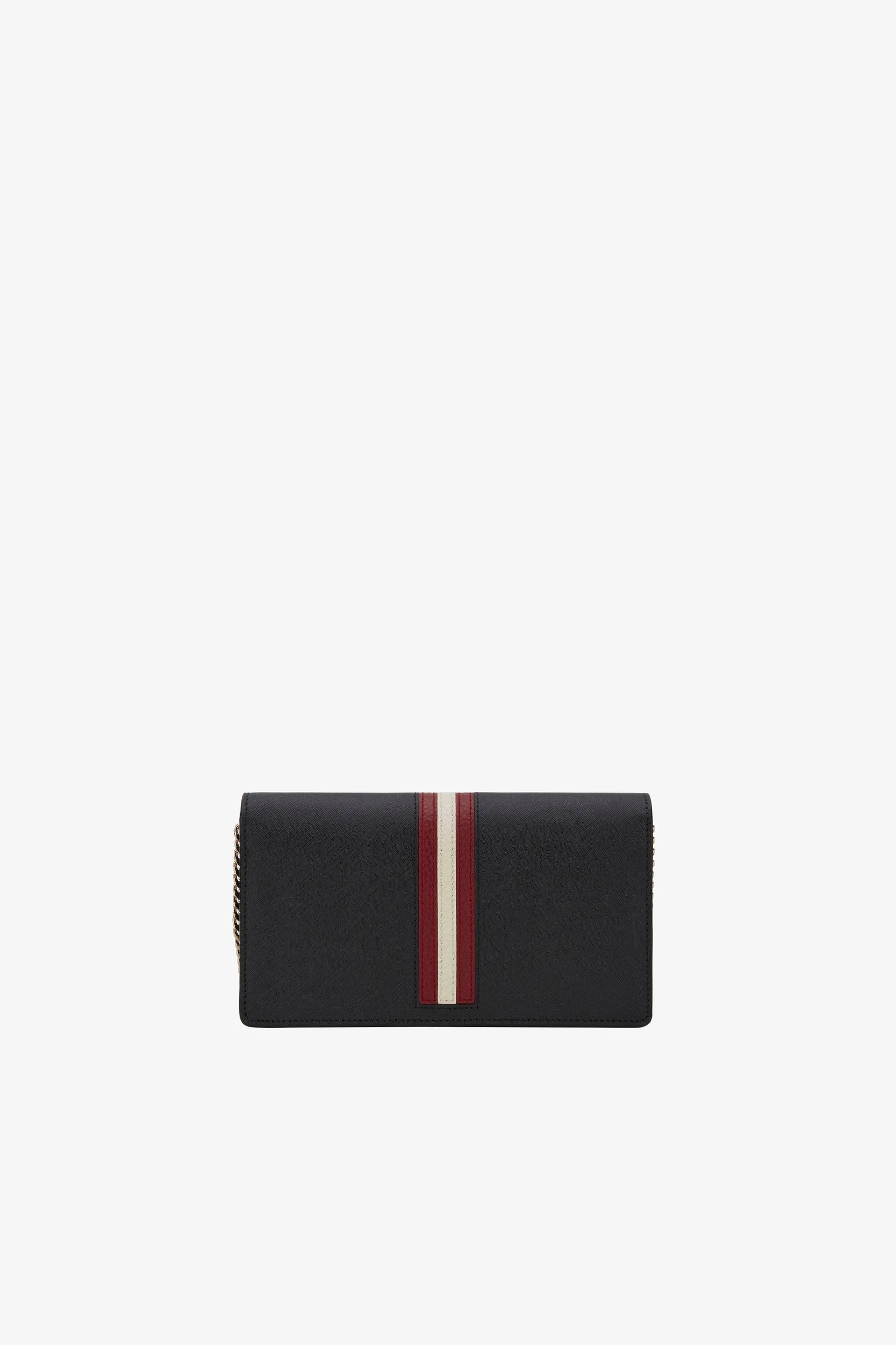 Women's Black Leather Crossbody Bag - Damen - Bally - 02