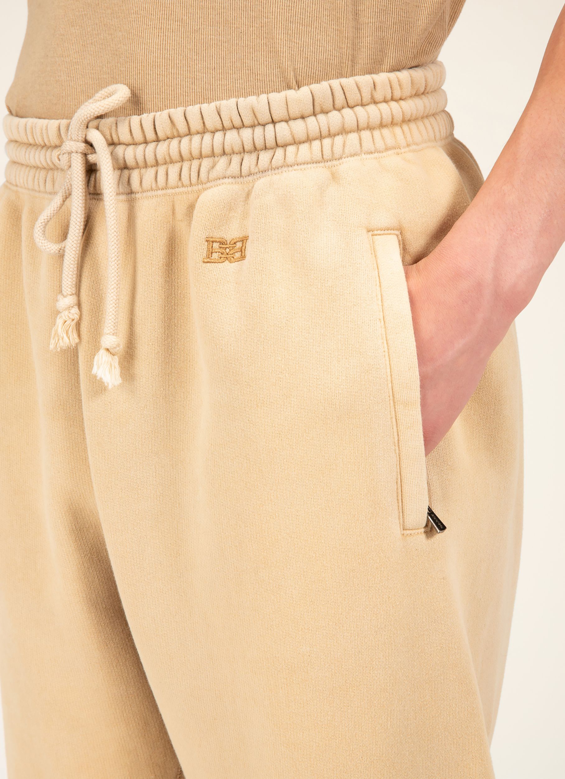 Pflanzengefärbte Trainingshose In Naturgefärbtem Beige - Herren - Bally - 02