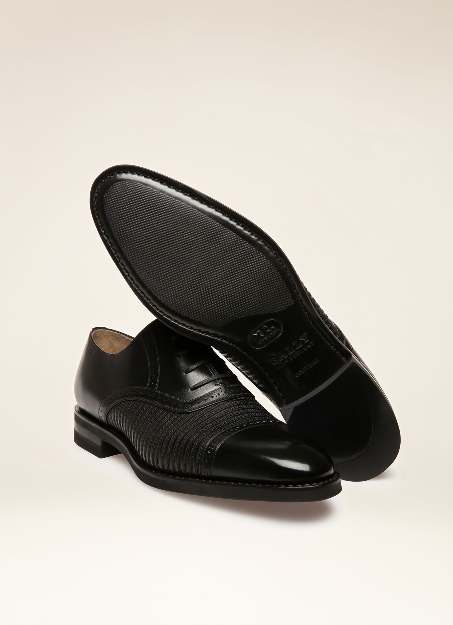 Scevian Oxfordschuhe Aus Schwarzem Leder - Herren - Bally - 03