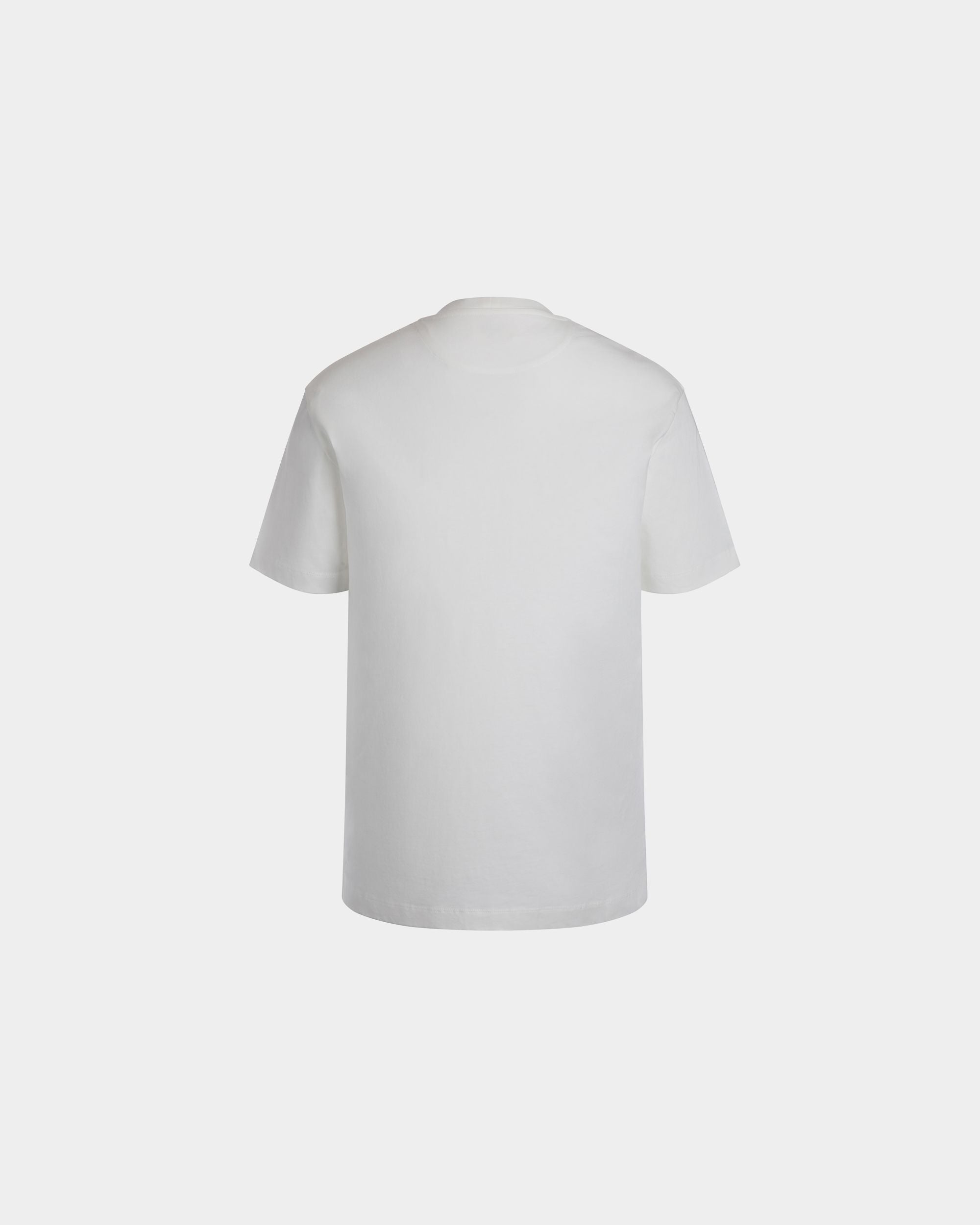 T-Shirt In White Cotton - Herren - Bally - 03