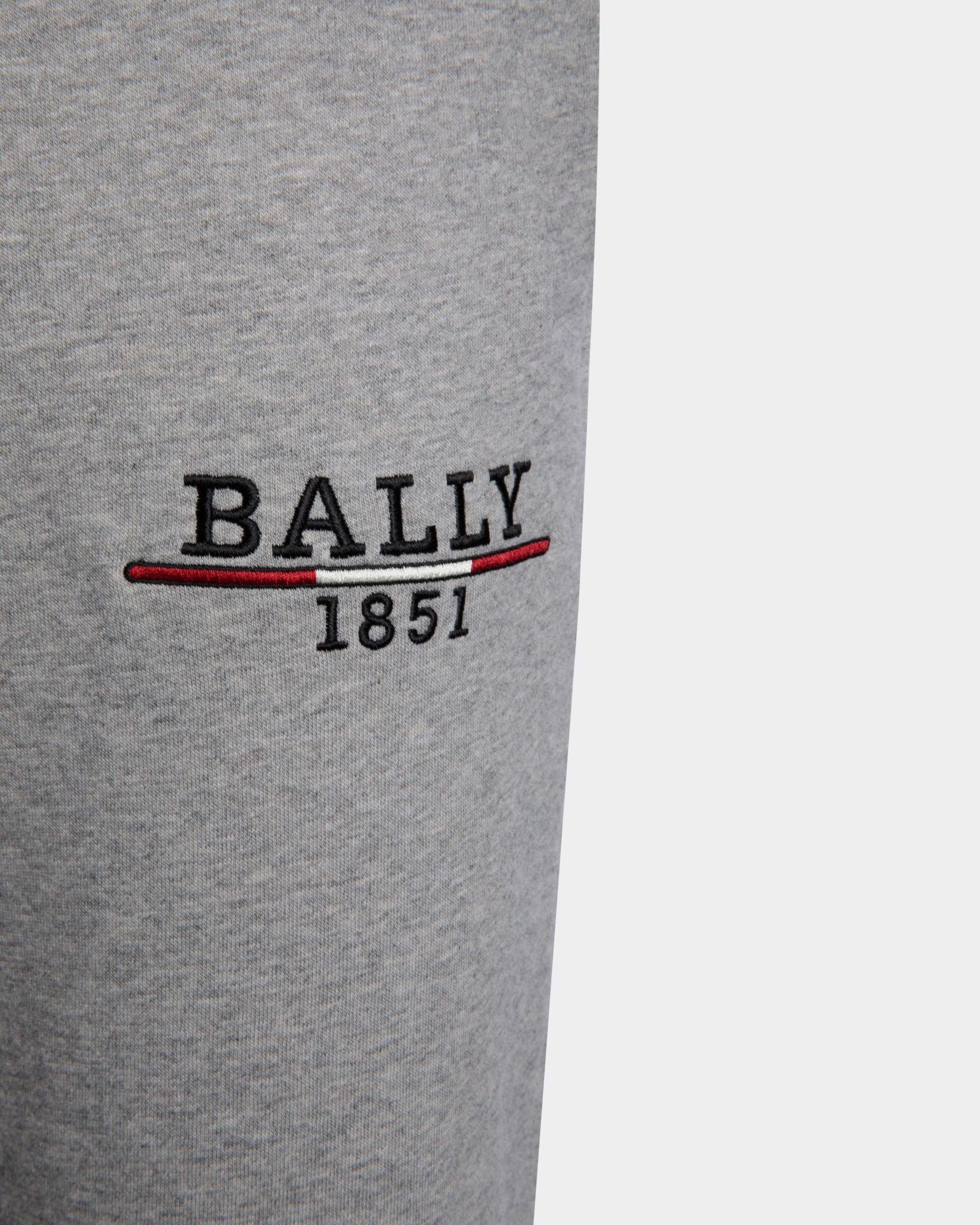 Sweathose Aus Gestrickter Baumwolle In Grau - Herren - Bally - 02
