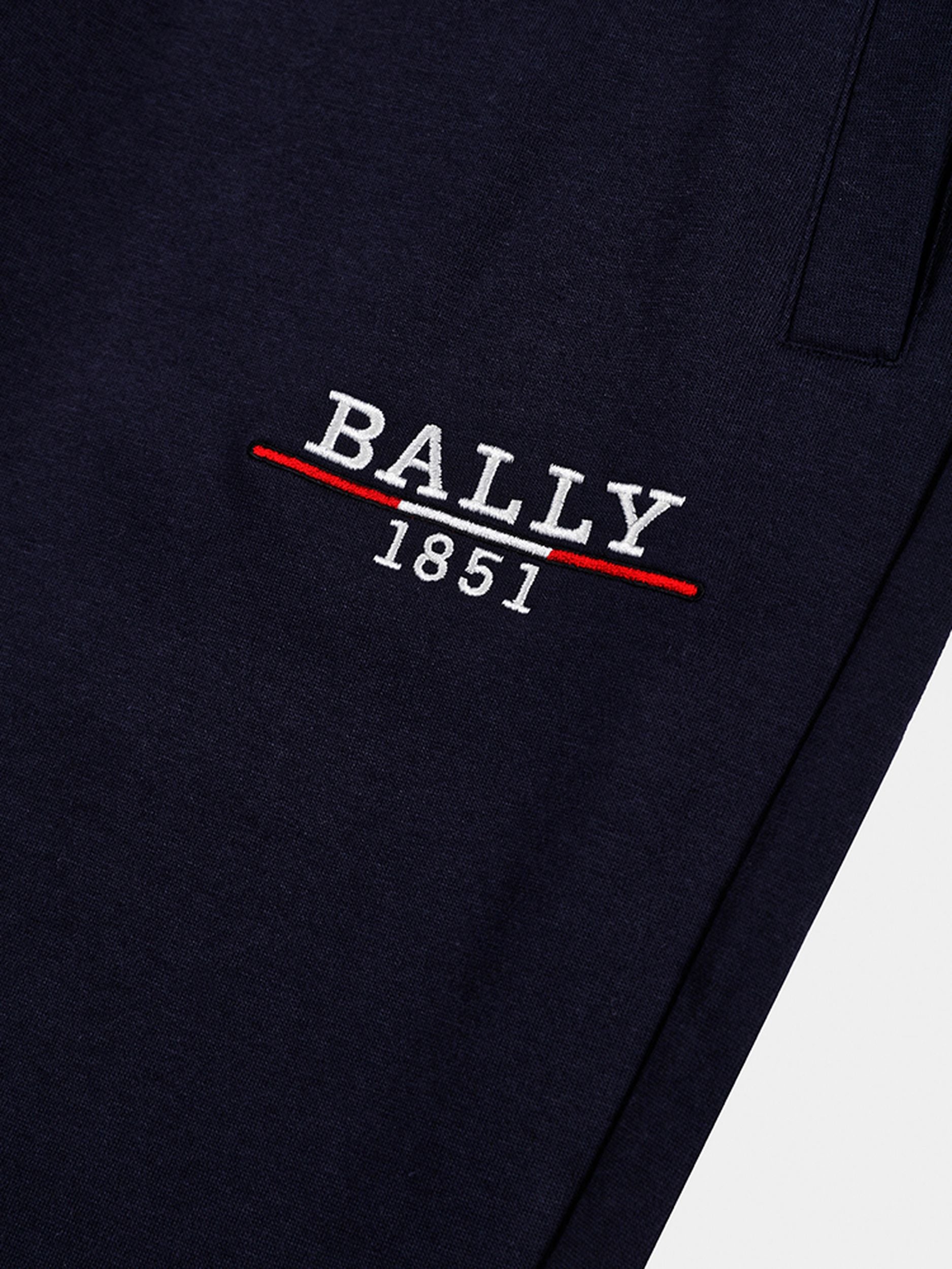 Men's Navy Blue Casual Sports Pants - Herren - Bally - 02
