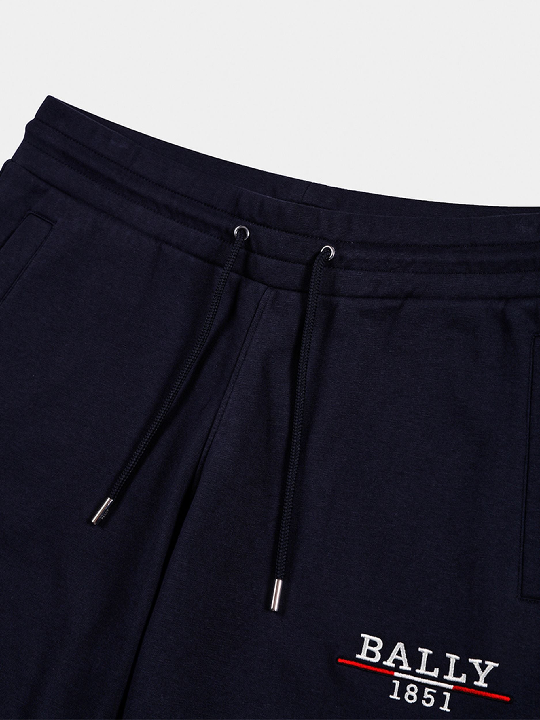 Men's Navy Blue Casual Sports Pants - Herren - Bally - 04