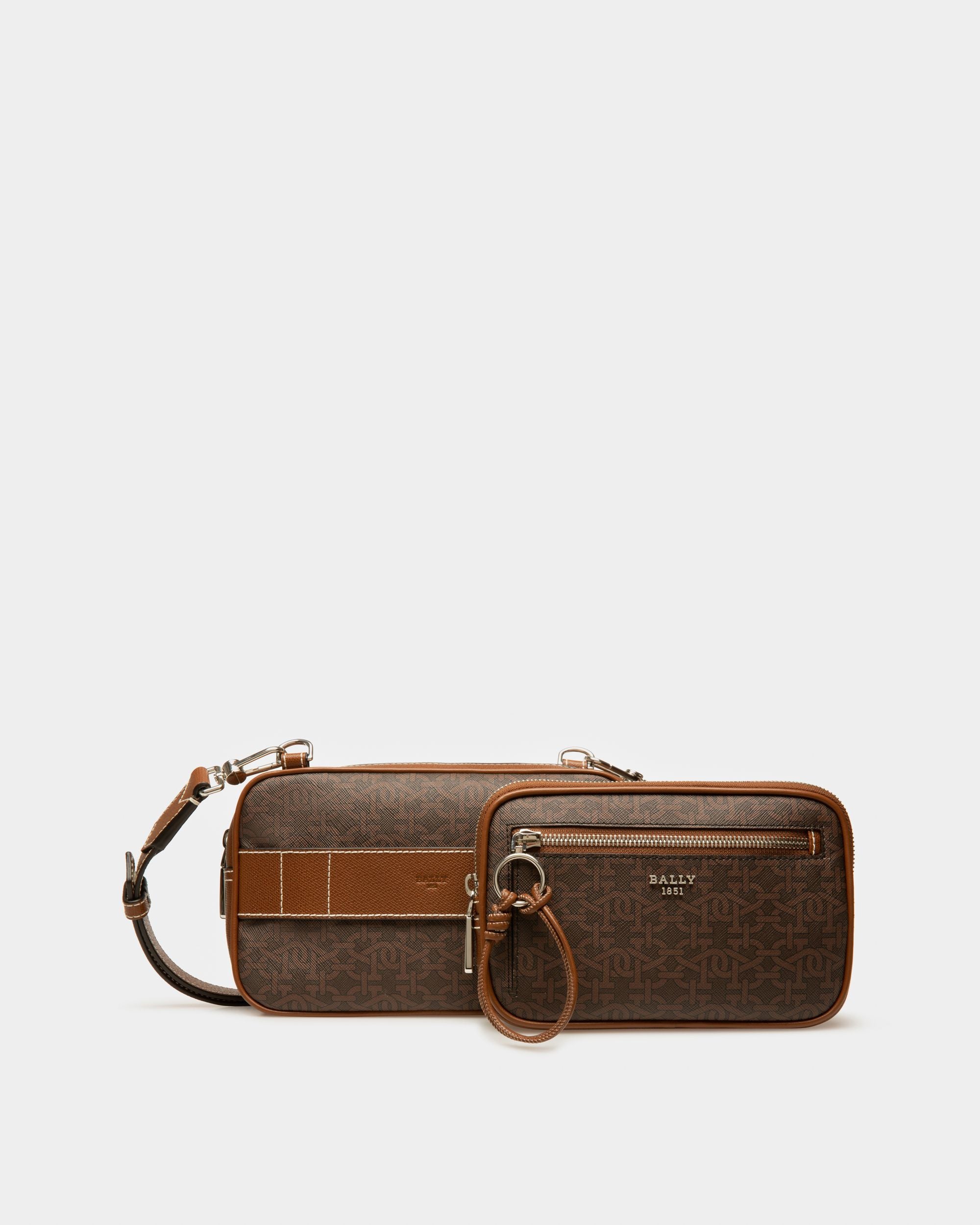 Hadds Umhängetasche Aus Braunem Tpu - Herren - Bally - 05
