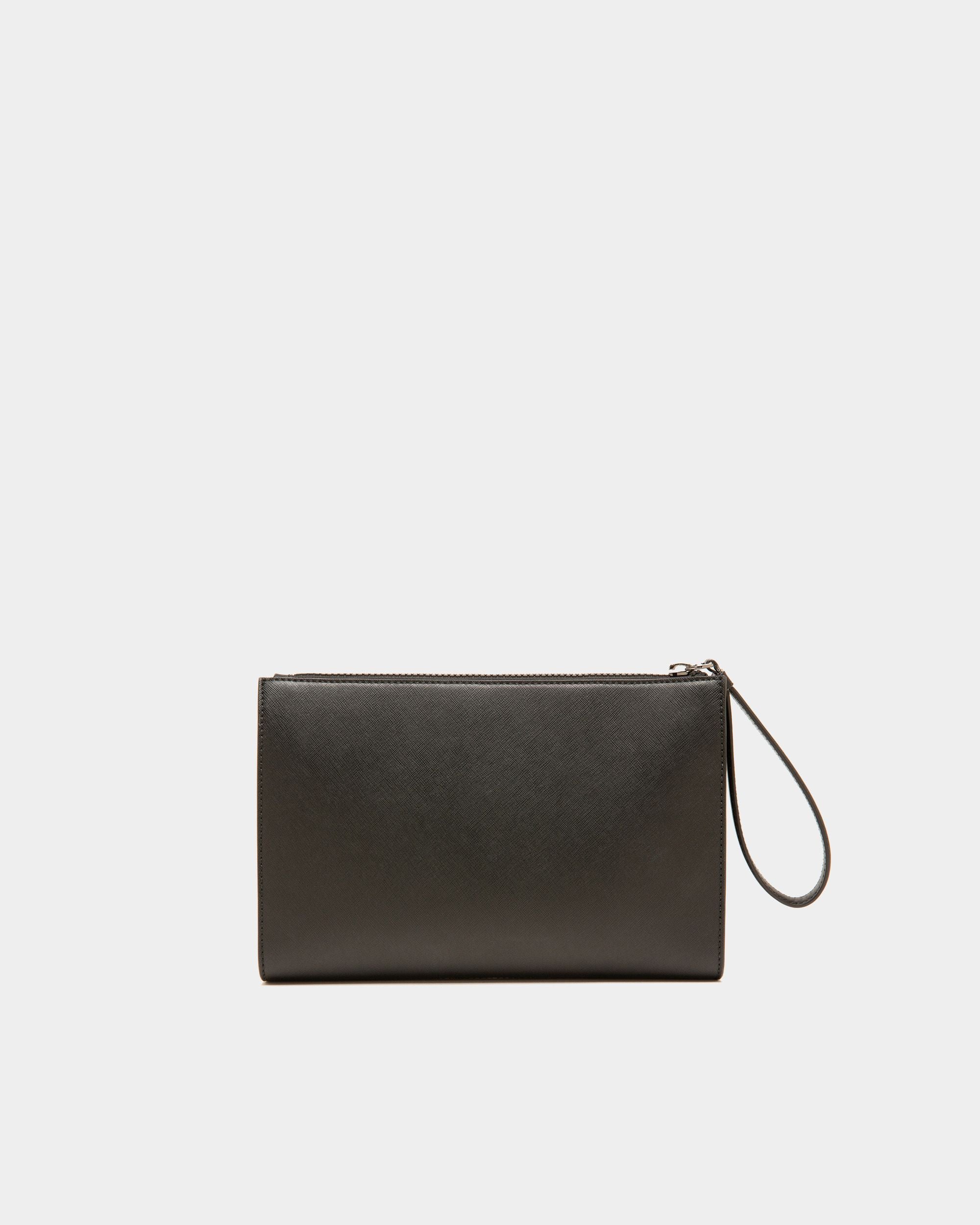 Makid Clutch Aus Schwarzem Recycling-Leder - Herren - Bally - 03