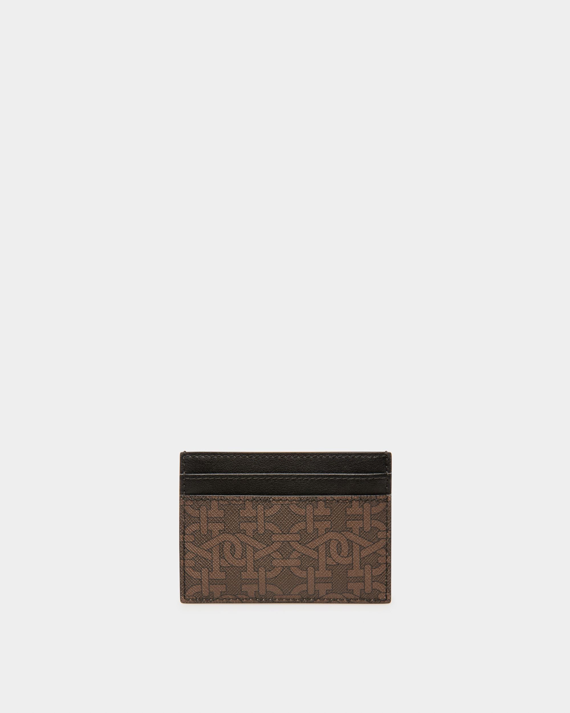 Bhar Kartenetui Aus Schwarzem Und Braunem Tpu - Herren - Bally - 02