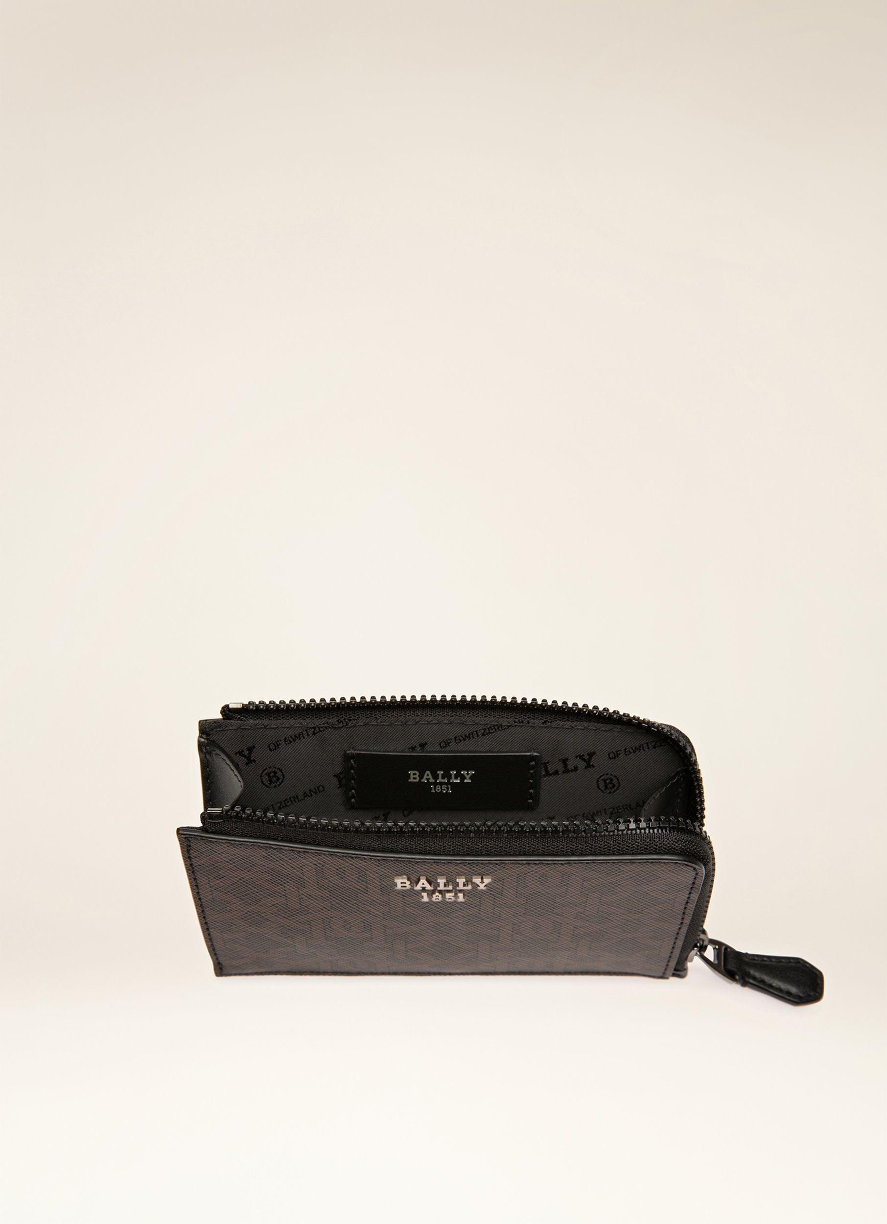 Bord Kartenetui Aus Schwarzem Und Braunem Tpu - Herren - Bally - 04