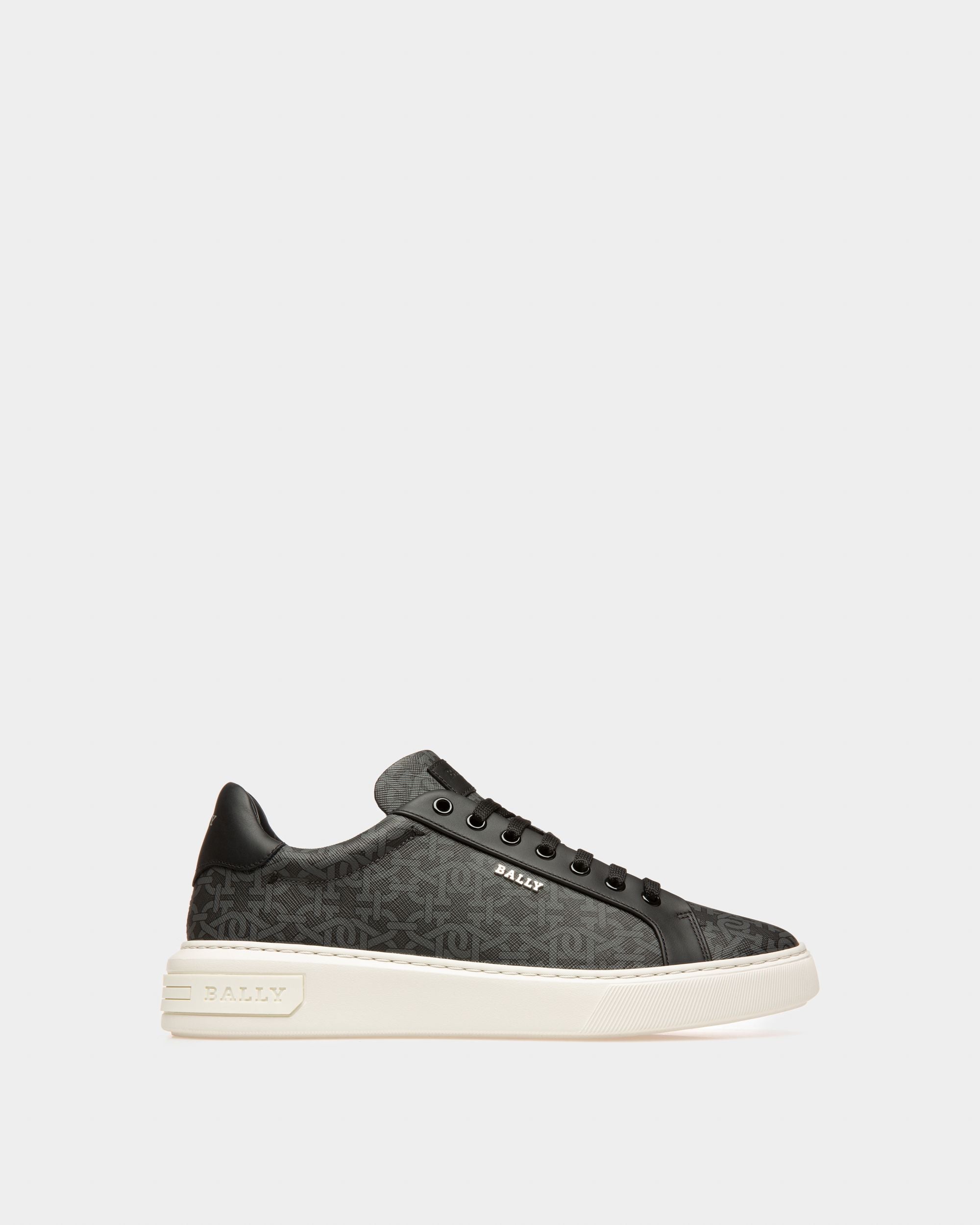 Miky Sneaker Aus Grauer Baumwolle Und Leder - Herren - Bally - 01