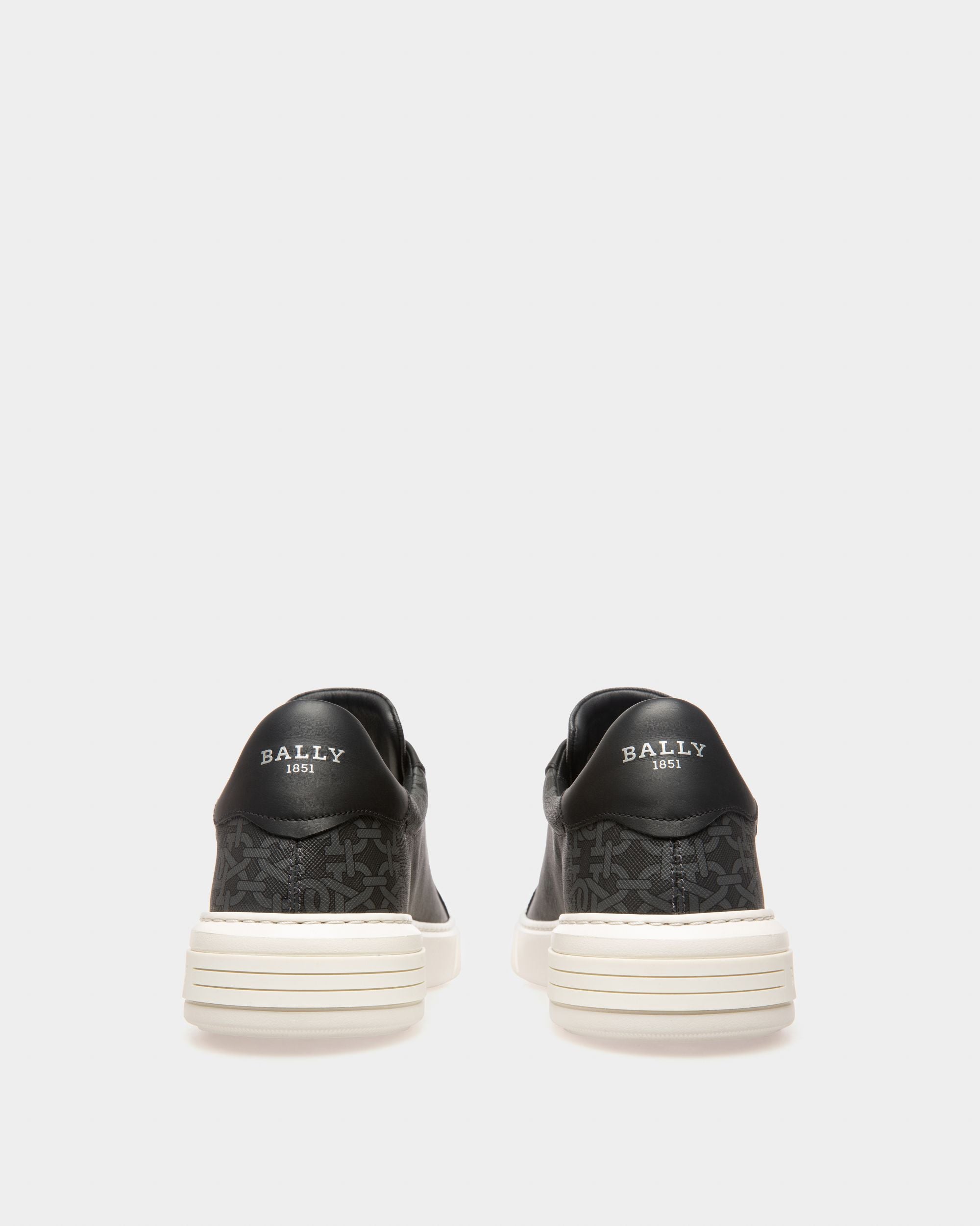Miky Sneaker Aus Grauer Baumwolle Und Leder - Herren - Bally - 03