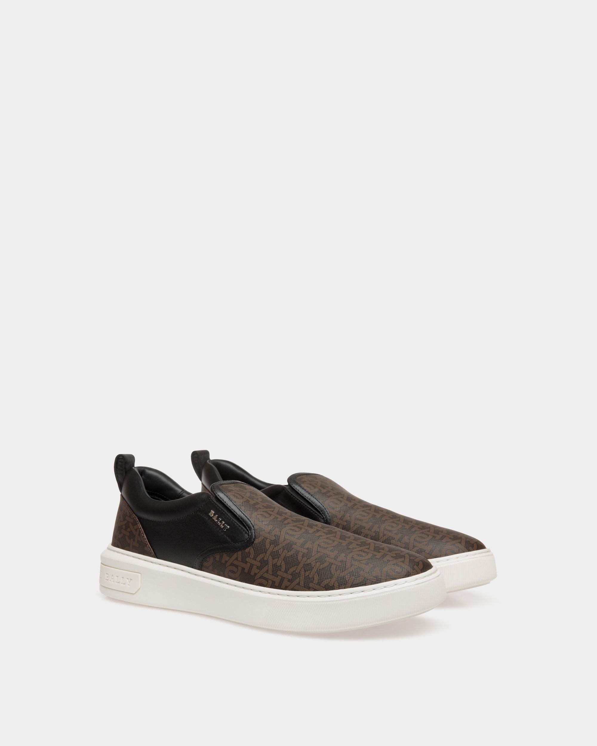 Mardy Sneaker Aus Braunem Leder Und Baumwolle - Herren - Bally - 02