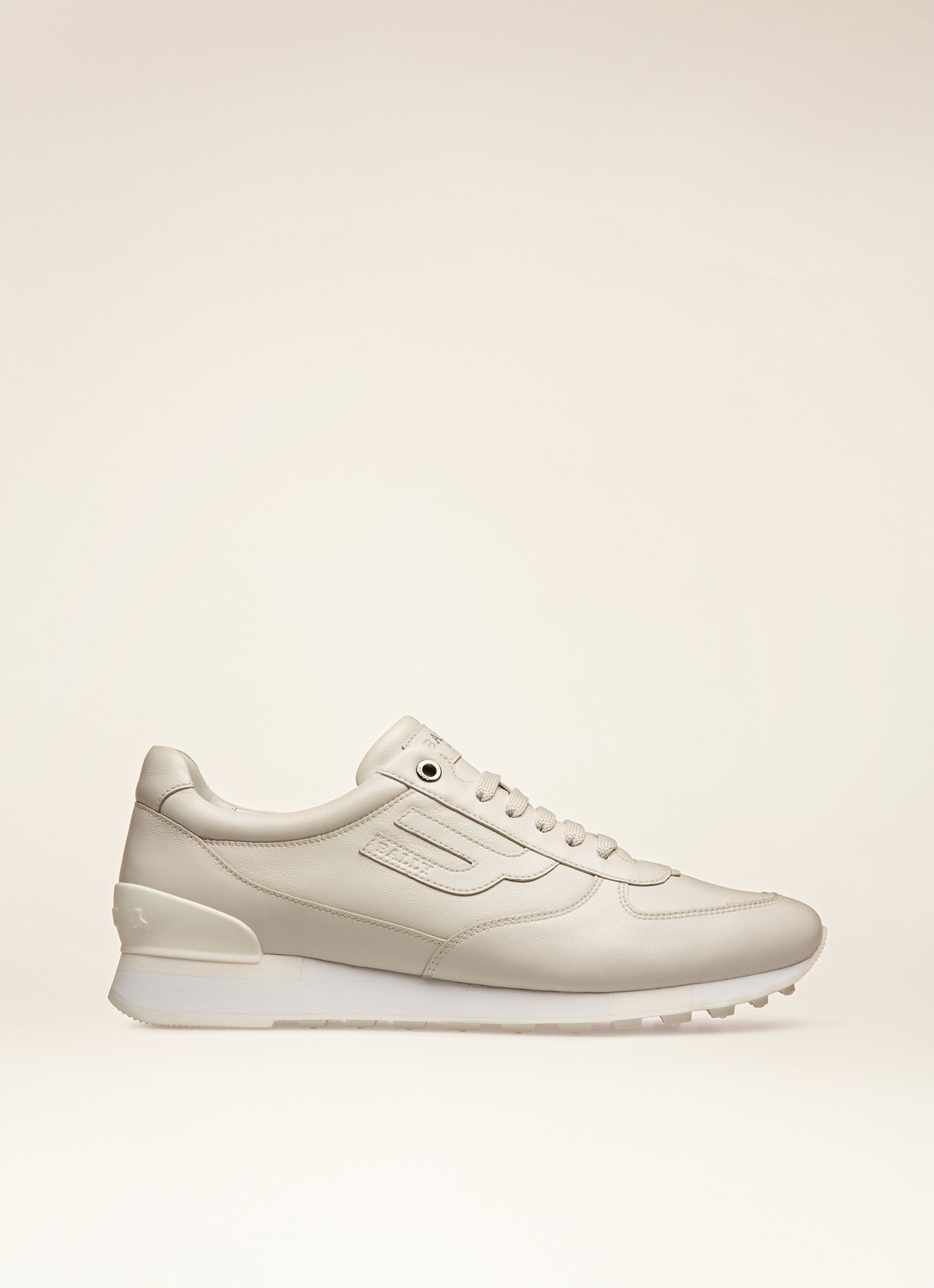 Gismo Sneaker Aus Mattweissem Leder - Herren - Bally - 01