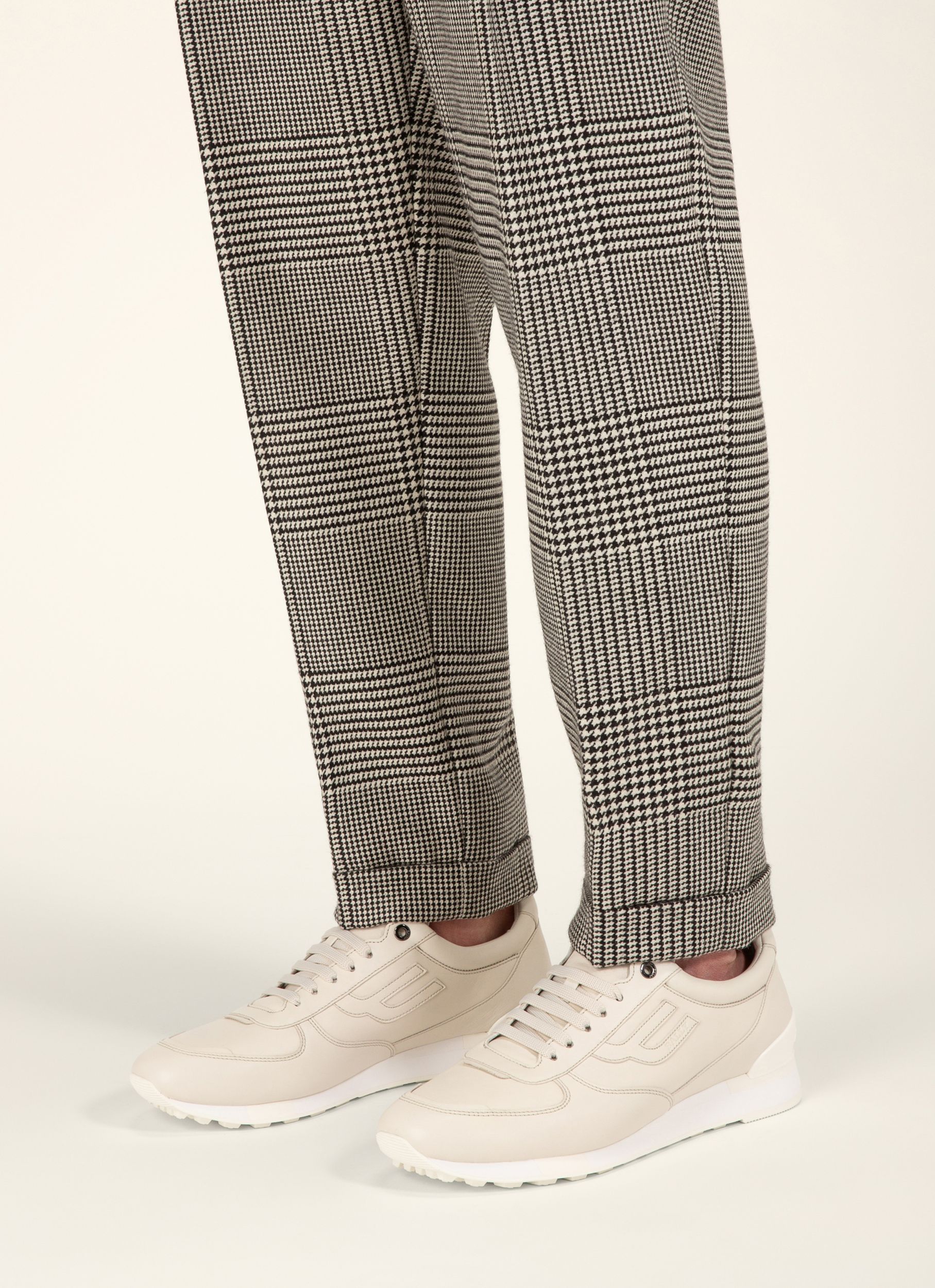 Gismo Sneaker Aus Mattweissem Leder - Herren - Bally - 06