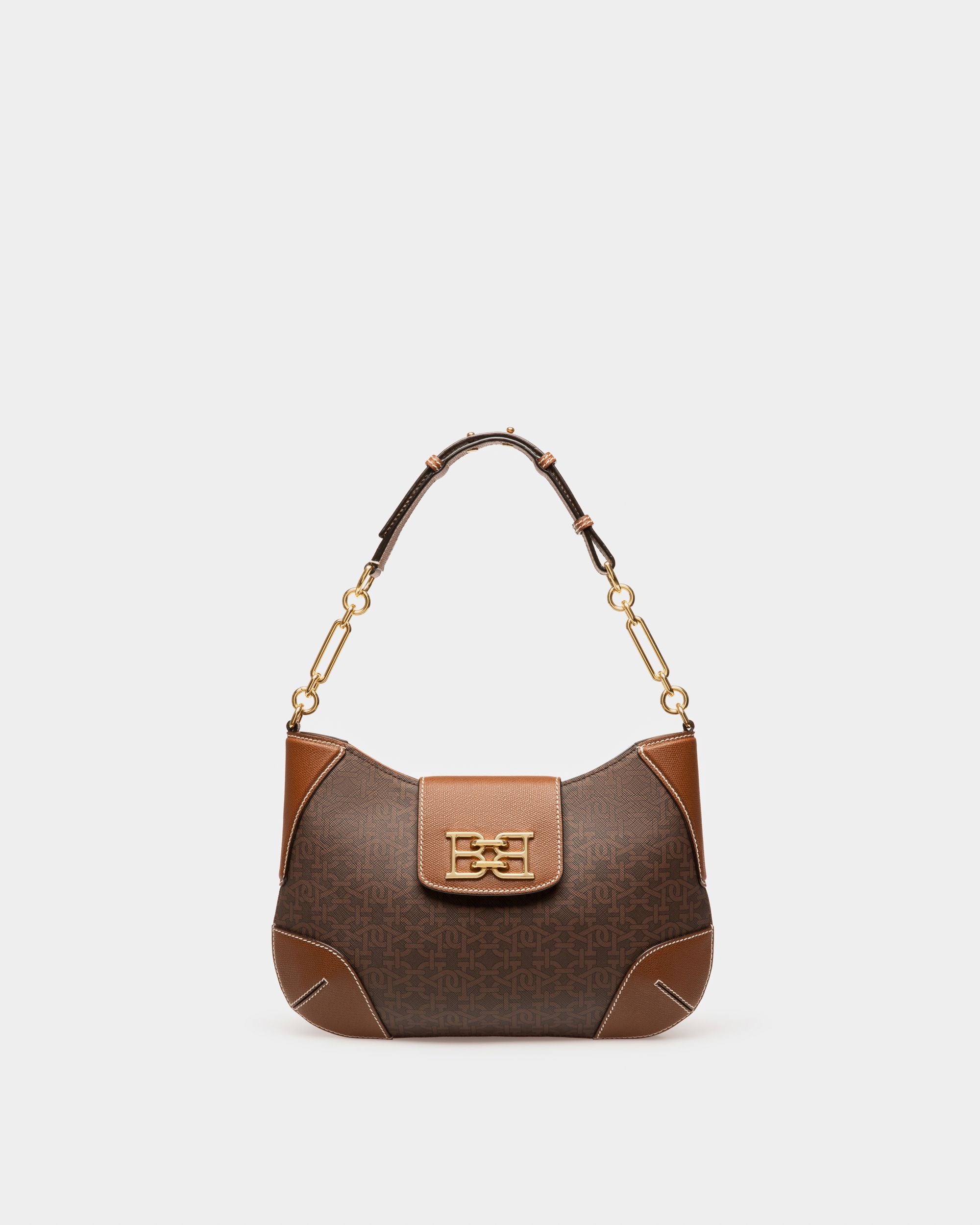 Breanne Schultertasche Aus Braunem Tpu - Damen - Bally - 01