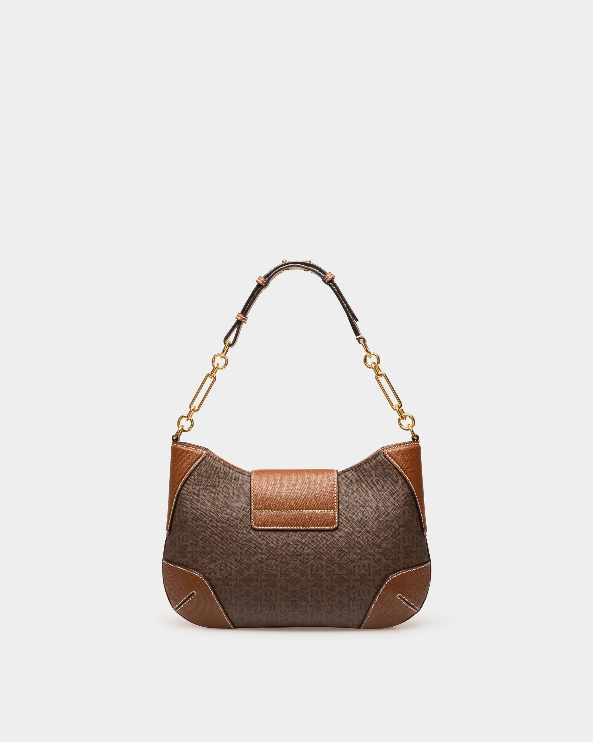 Breanne Schultertasche Aus Braunem Tpu - Damen - Bally - 02