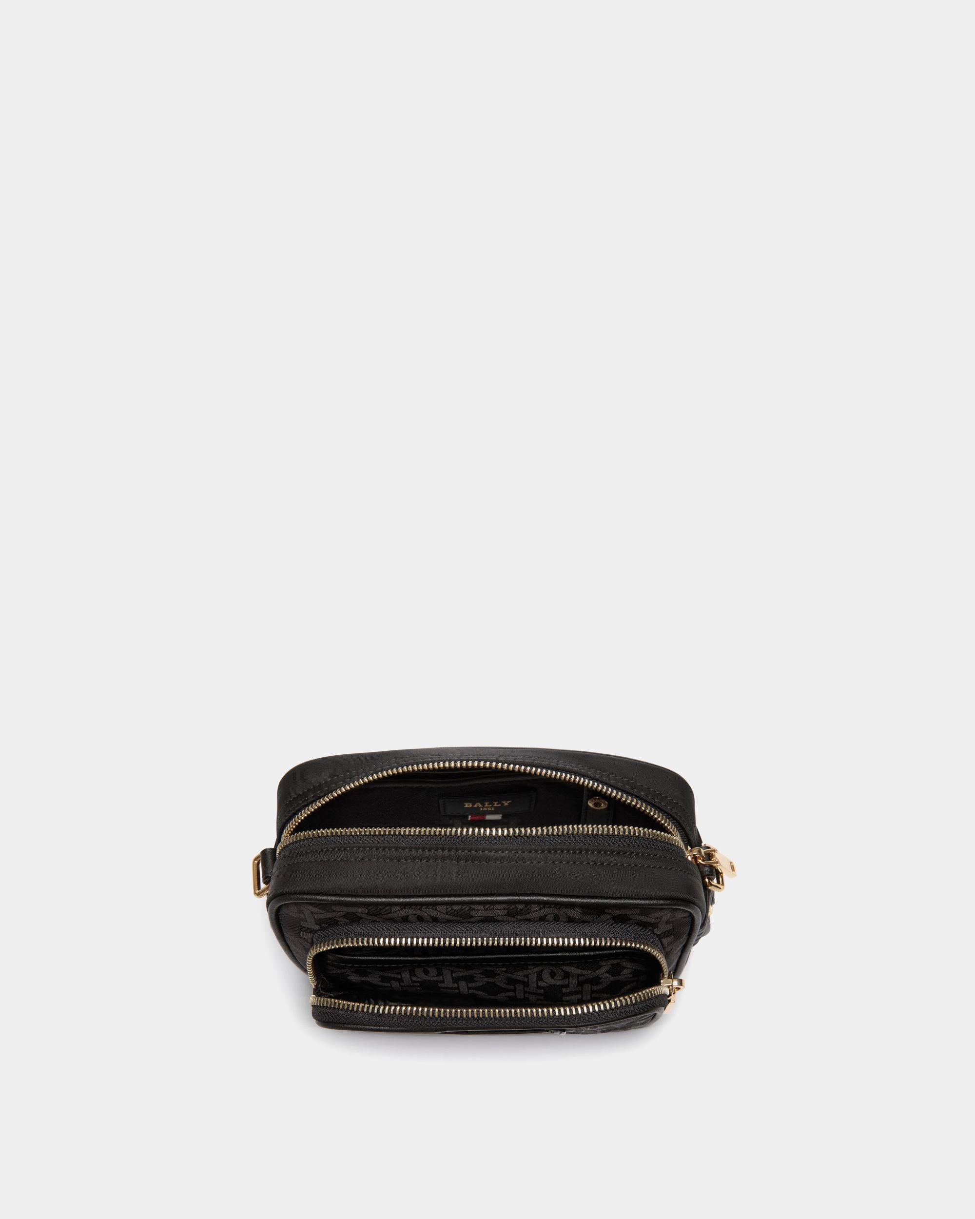 B-Echo Minibag In Black Fabric - Damen - Bally - 04