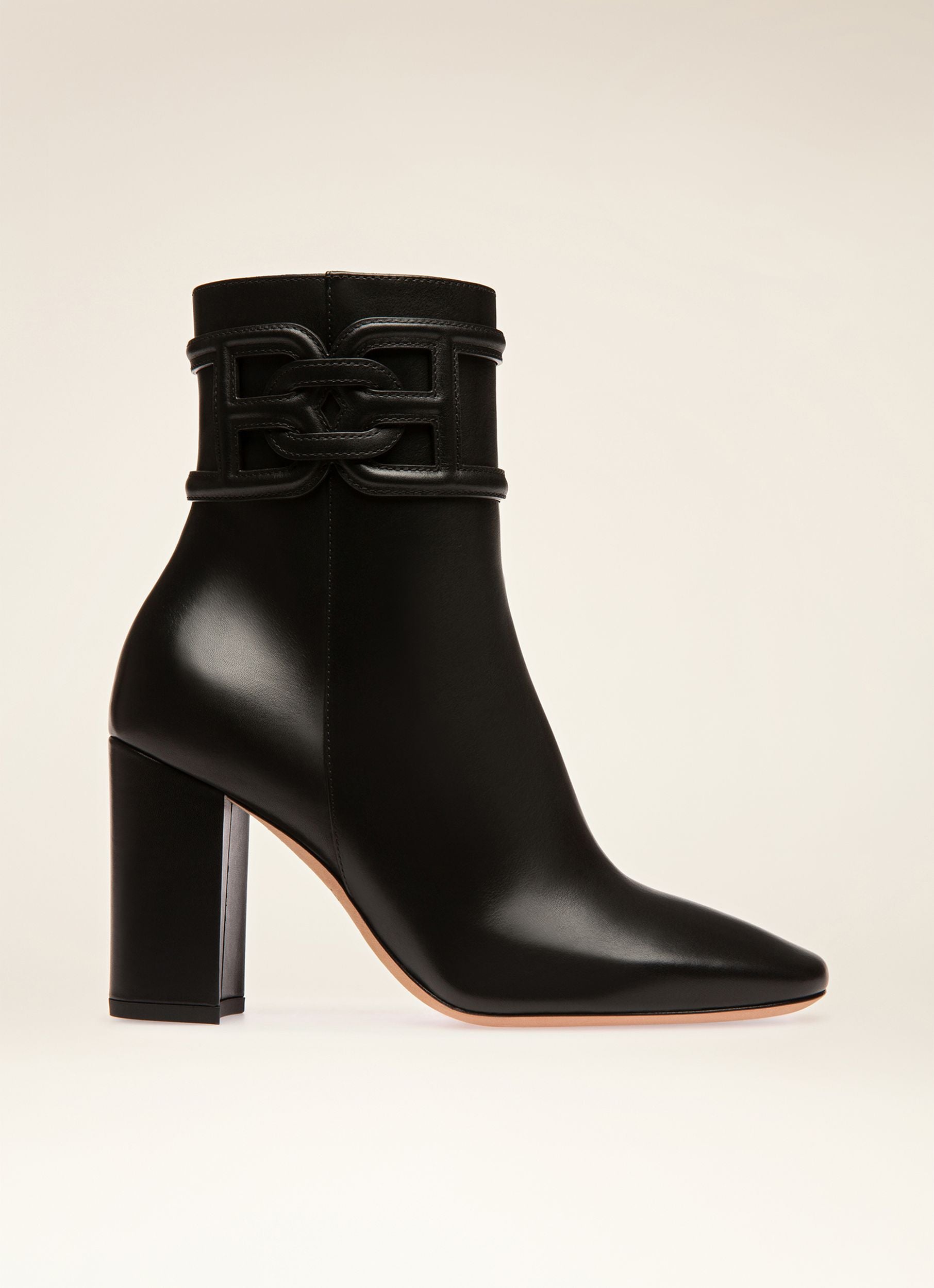 Parisette Stiefel Aus Schwarzem Leder - Damen - Bally - 01