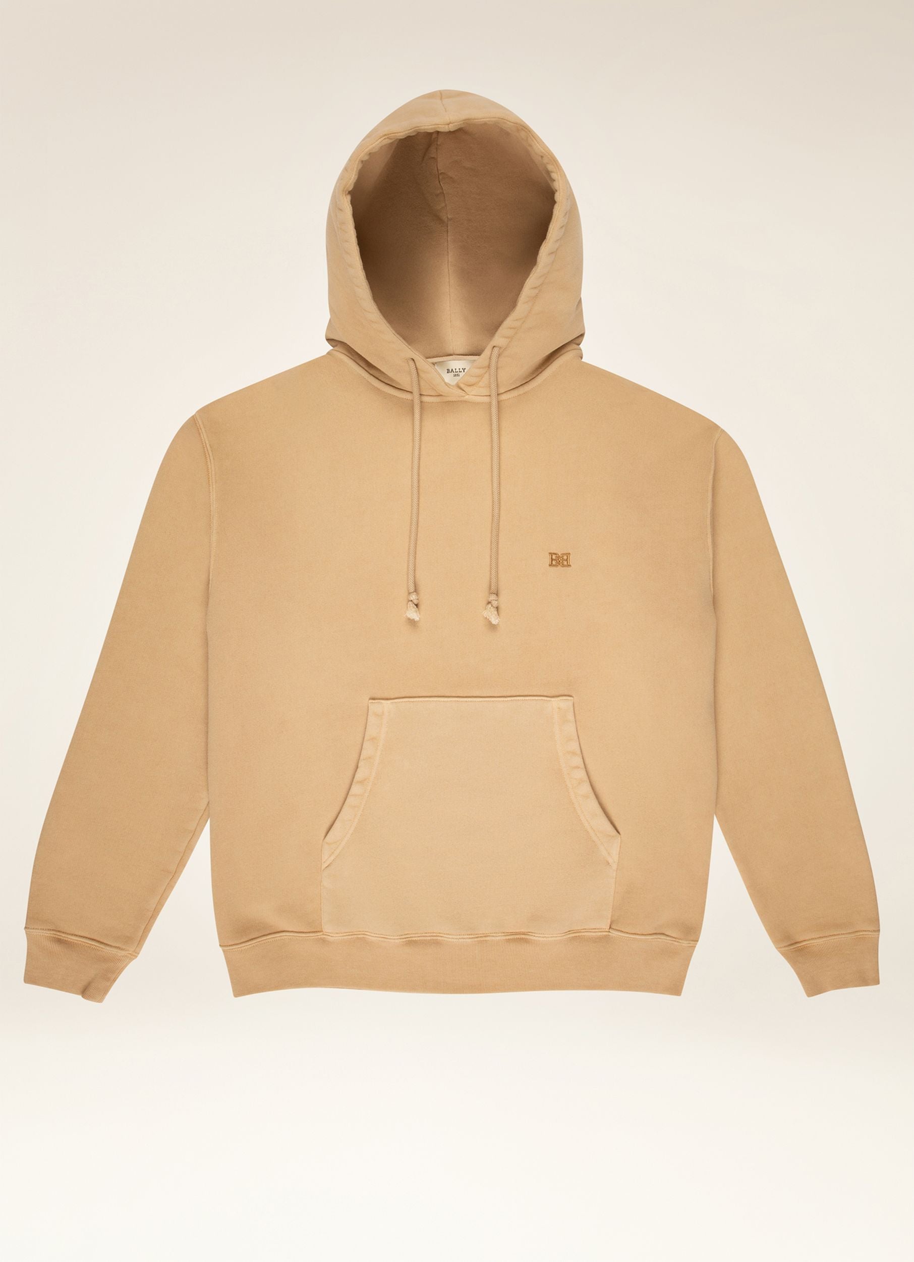 Pflanzlich Gefärbter Kapuzenpulli BaumwollIn Naturgefärbtem Beige - Damen - Bally - 01
