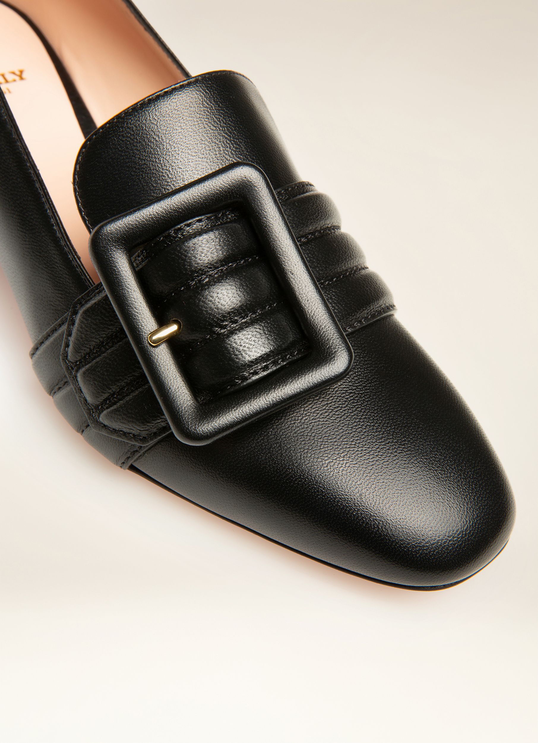 Janelle Loafer Aus Schwarzem Leder - Damen - Bally - 02