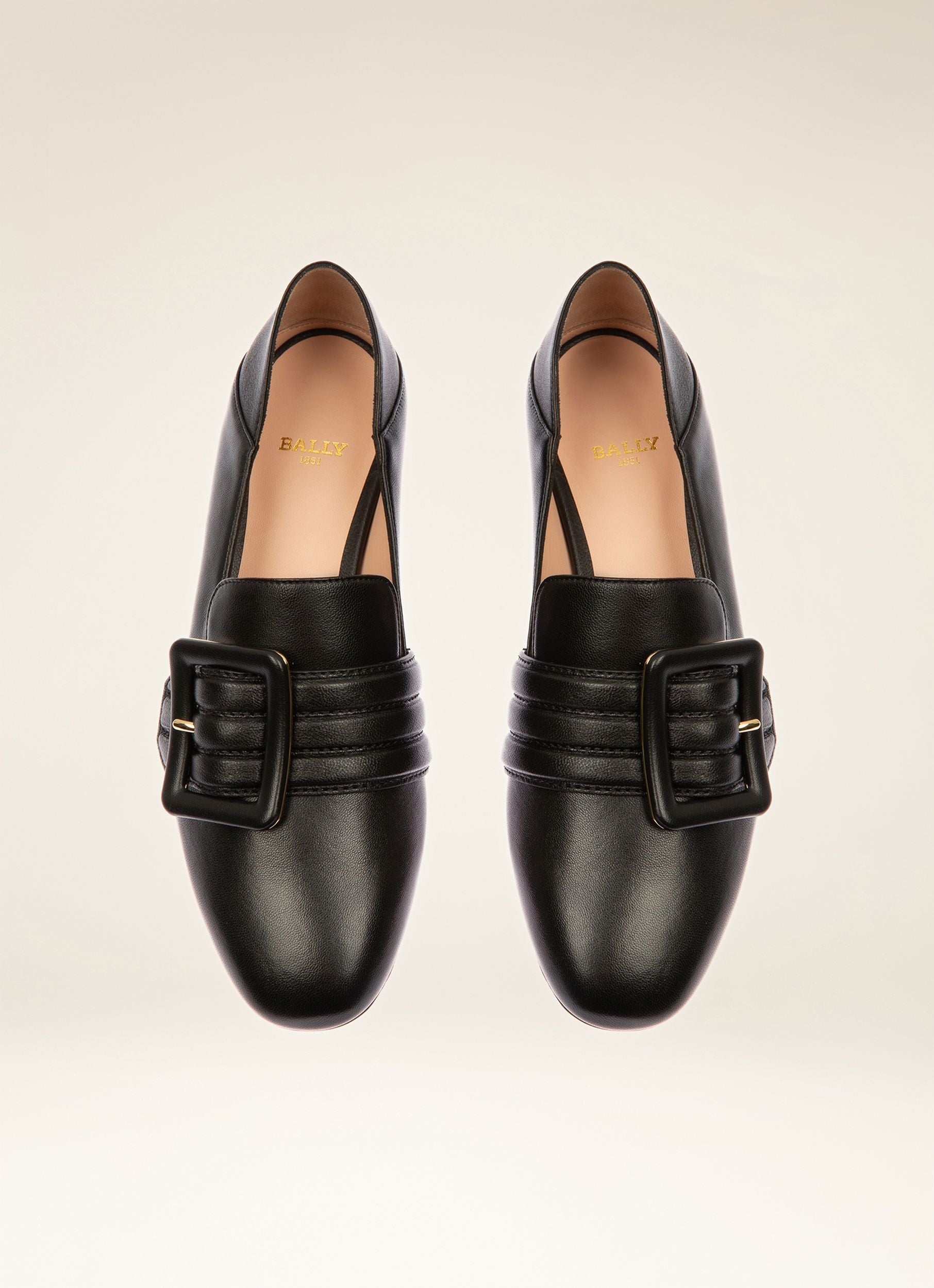 Janelle Loafer Aus Schwarzem Leder - Damen - Bally - 04