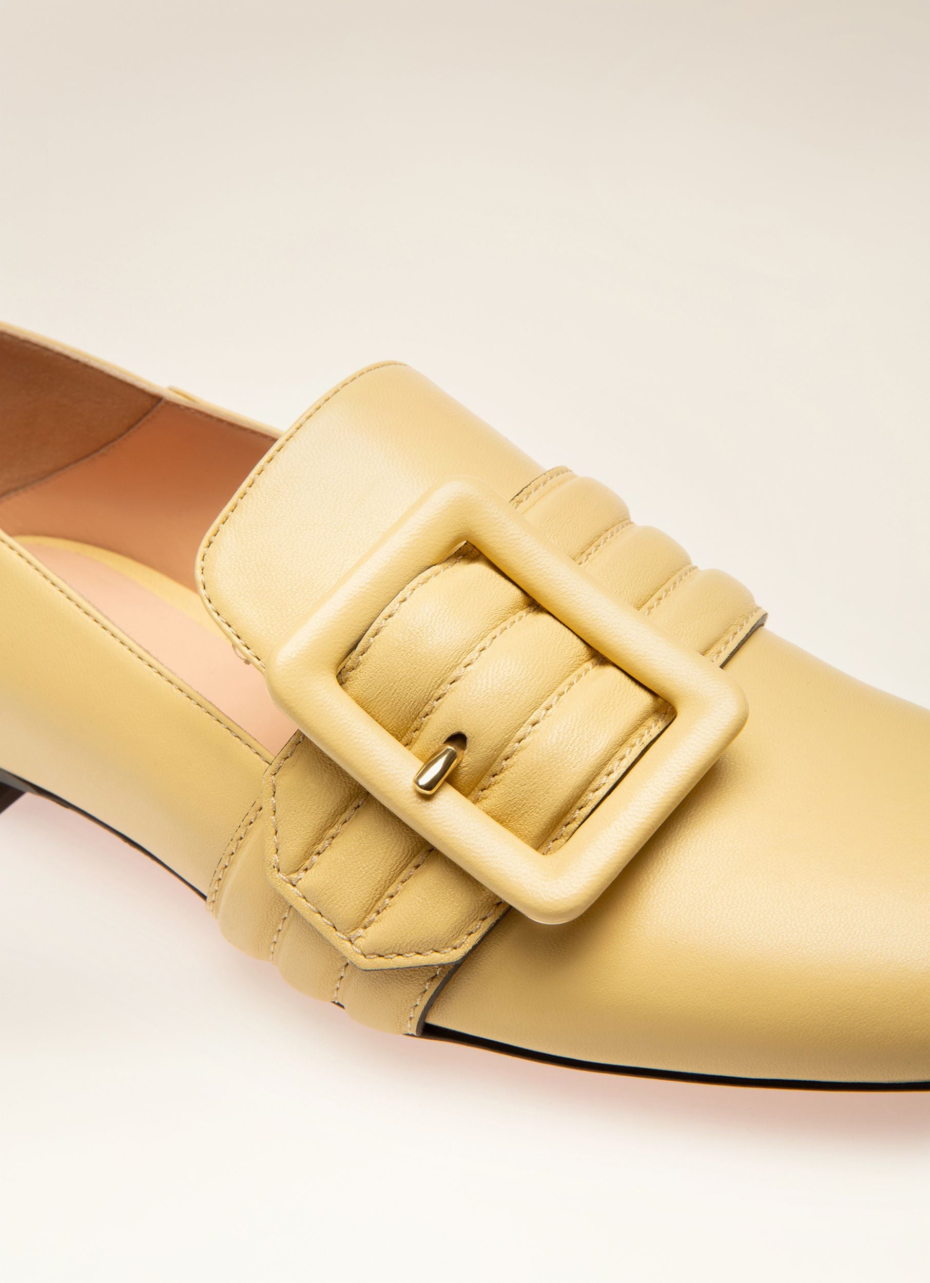 Janelle Loafer Aus Blassgelbem Leder - Damen - Bally - 02
